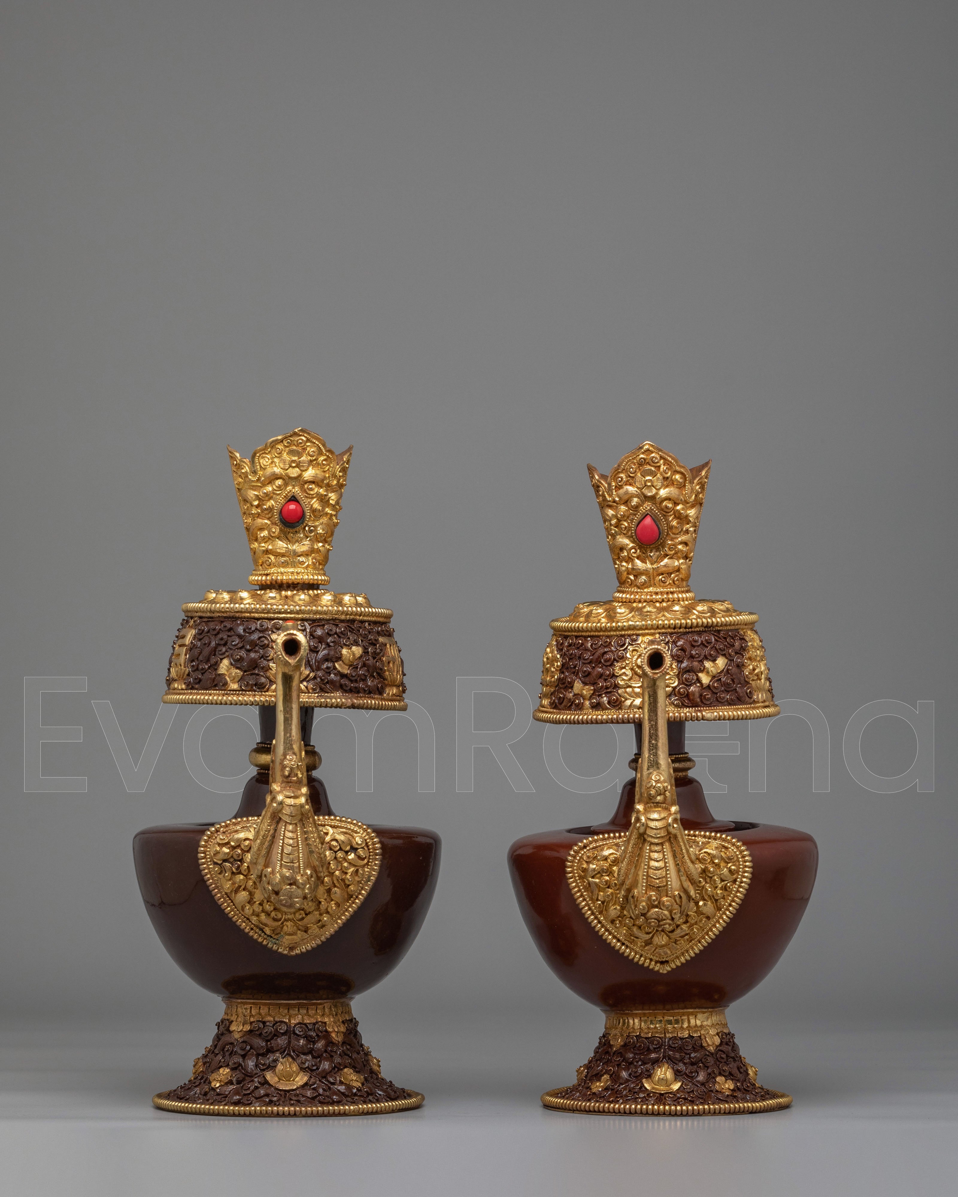 Tibetan Altar Bhumba Set