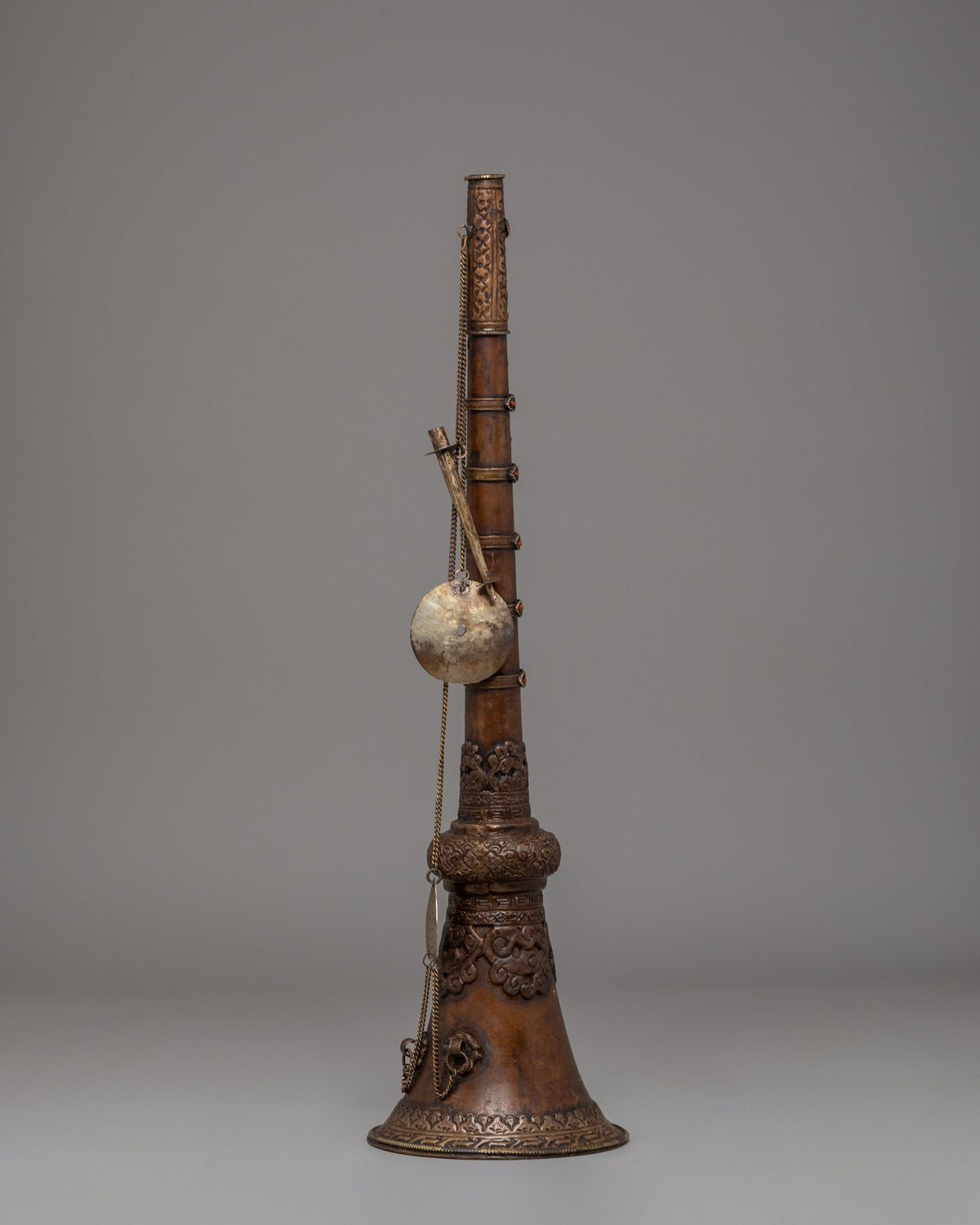Tibetan Ritual Gyaling Set | Handcrafted Buddhist Instrument