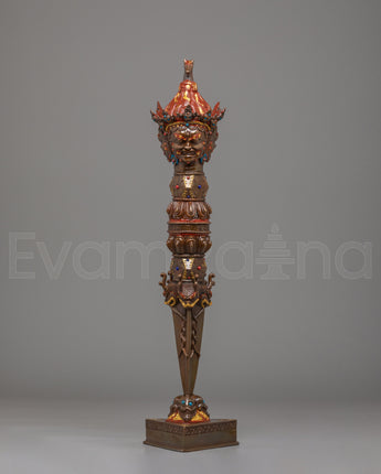 Handmade Buddhist Ritual Dagger Phurba