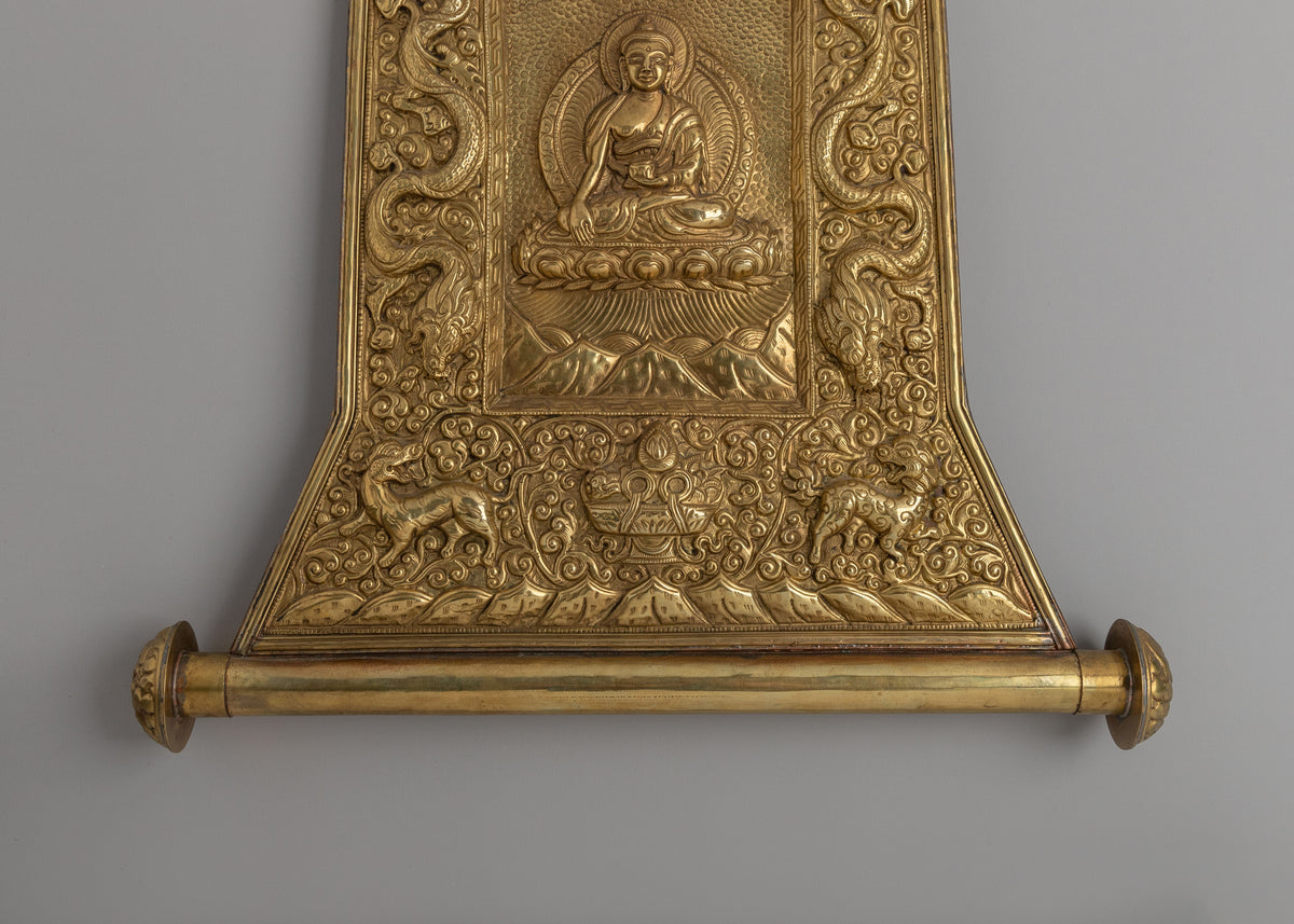 Buddhist Shakyamuni Buddha Wall Hanging | Decorative Art for Meditation