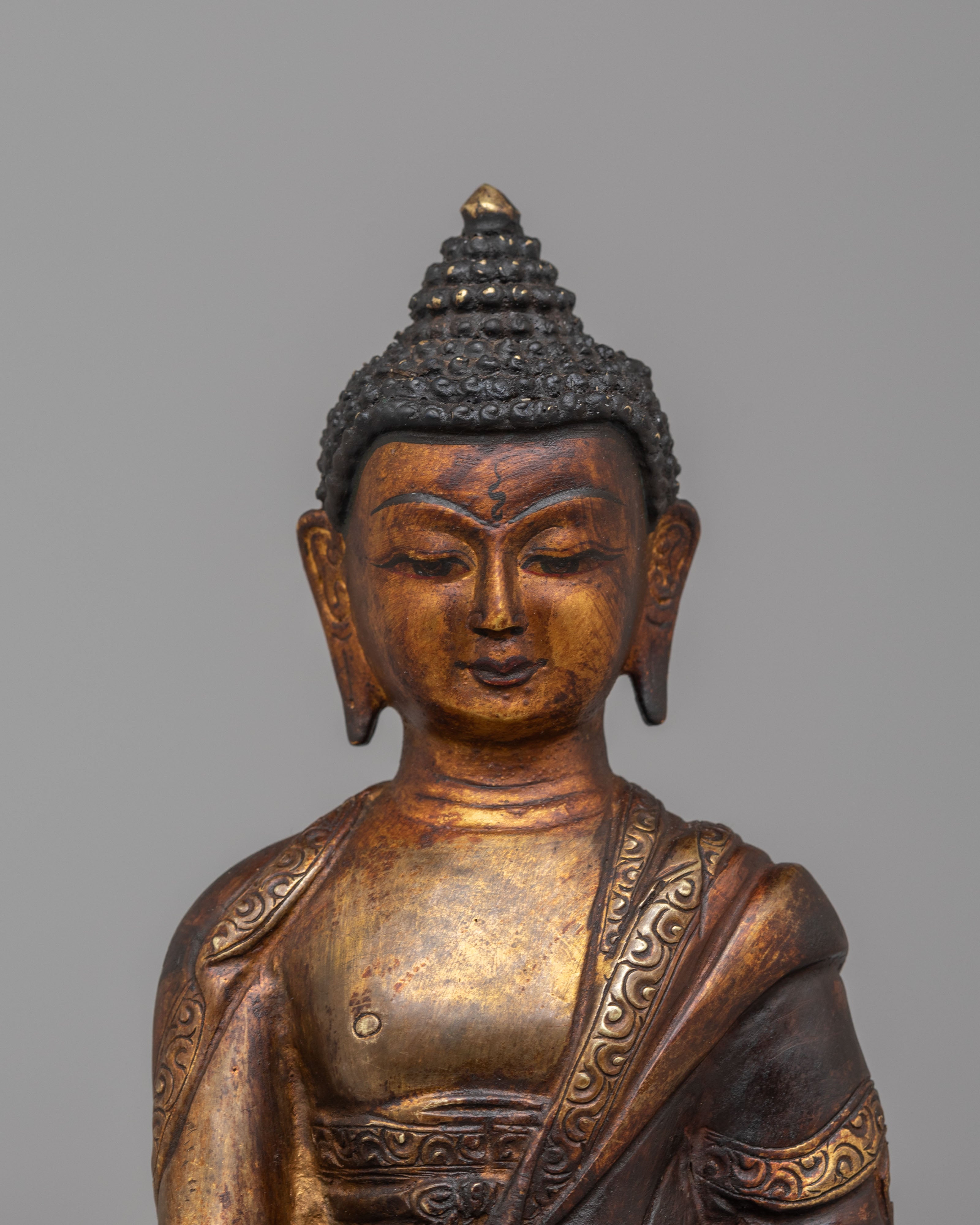 Medicine Buddha Statue for Altar | Spiritual Healing Decor