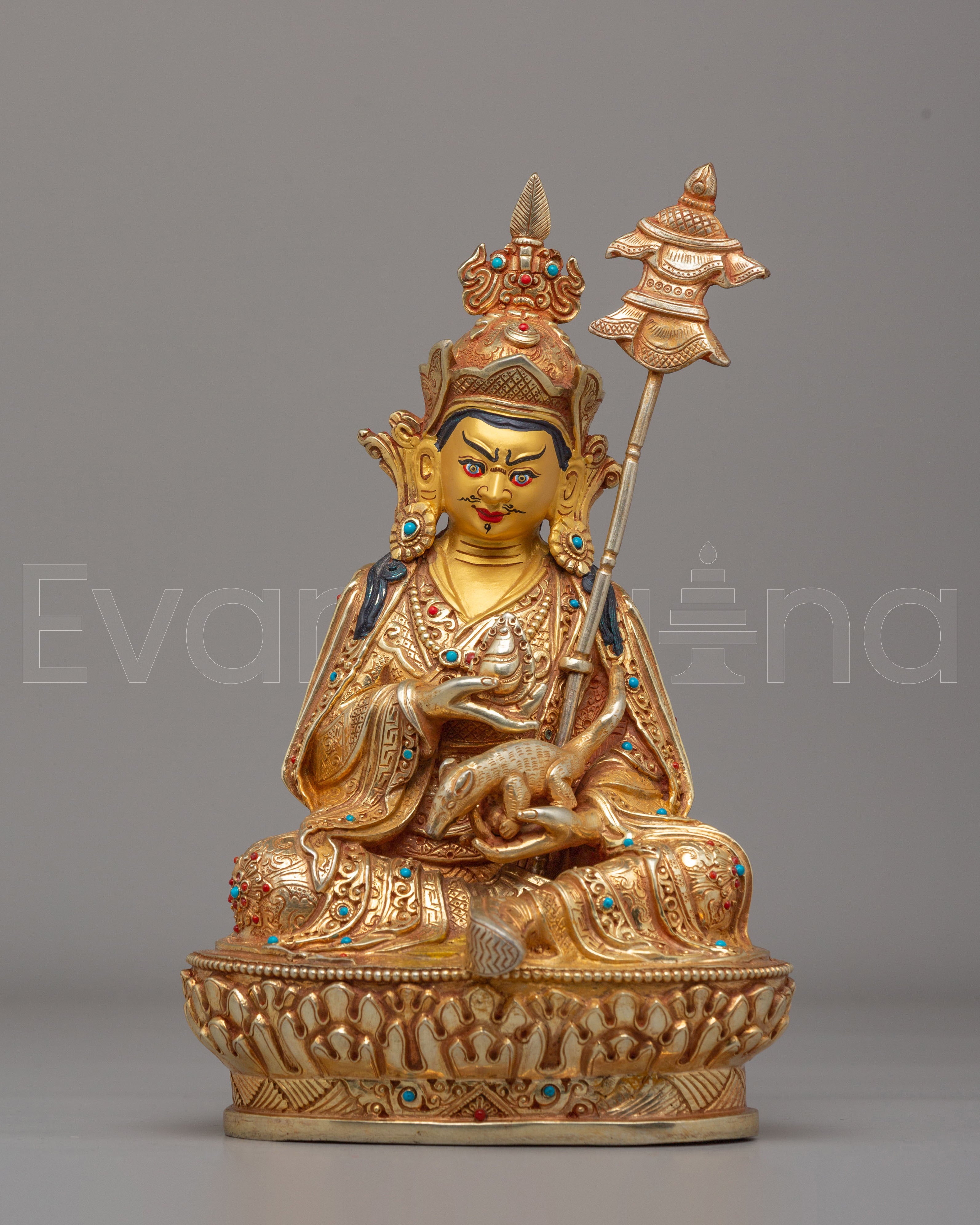 Tibetan Guru Norla Deity Statue | Perfect Spiritual Home Decor