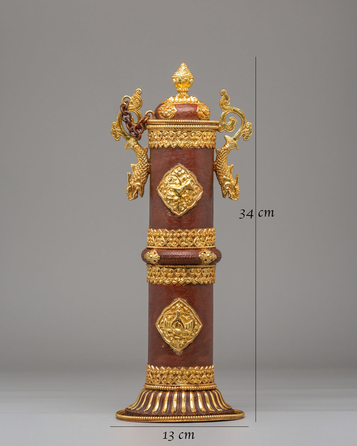 Traditional Tibetan Incense Holder | Handcrafted Ritual Tool