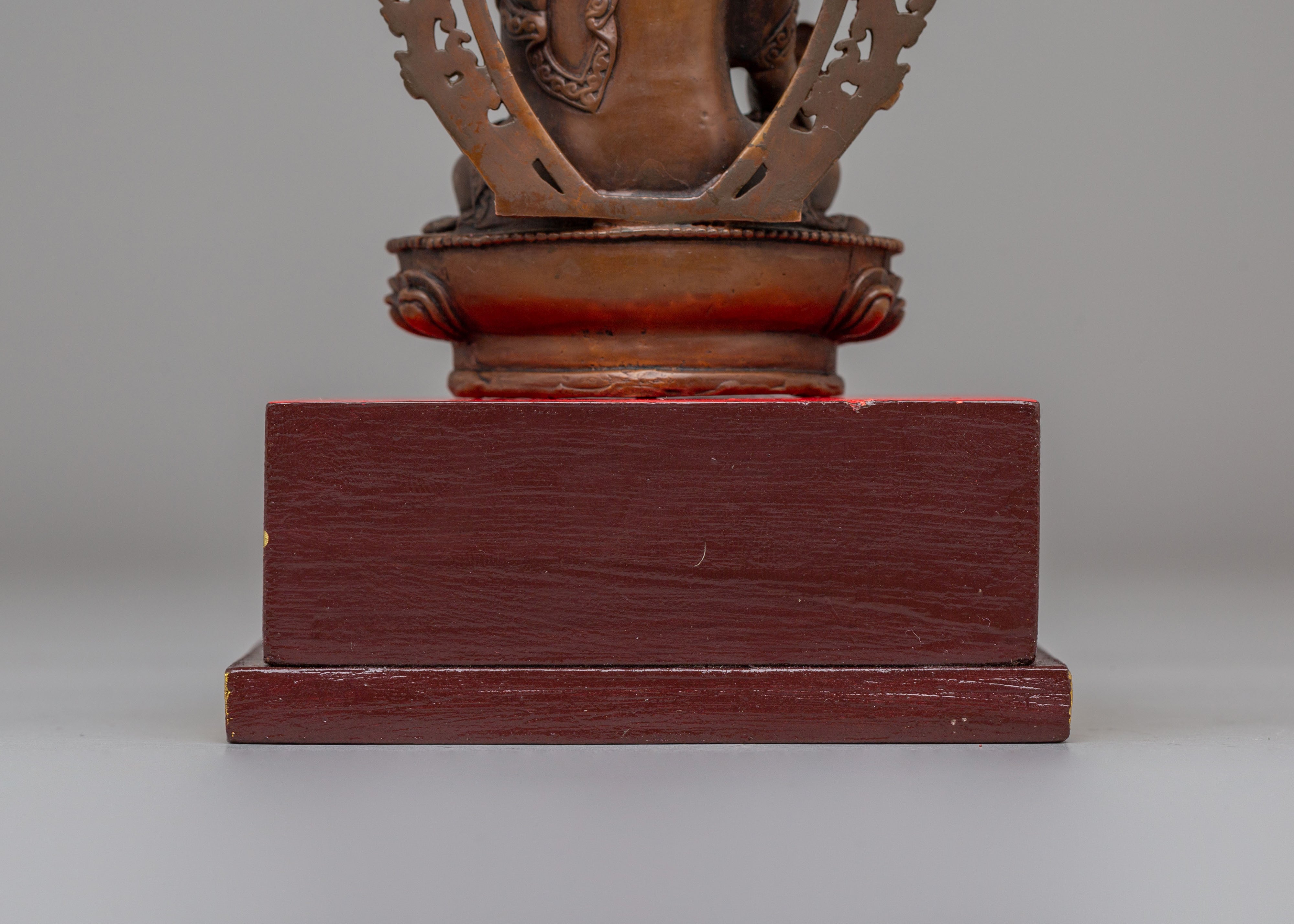Medicine Buddha Deity Statue | Symbol of Healing and Compassion