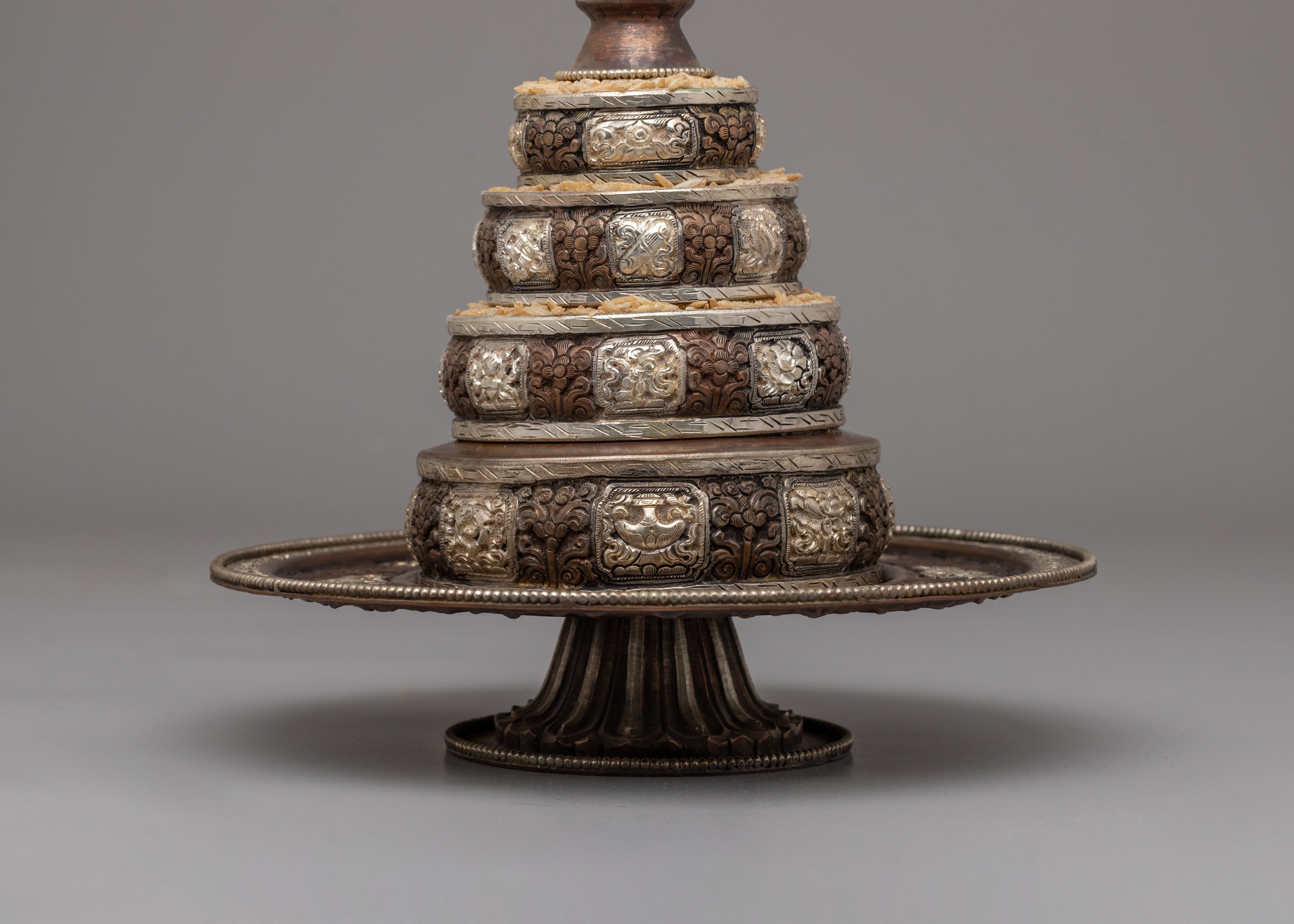 Buddhist Mandala Offering For Ritual | Symbol of Spiritual Enlightenment