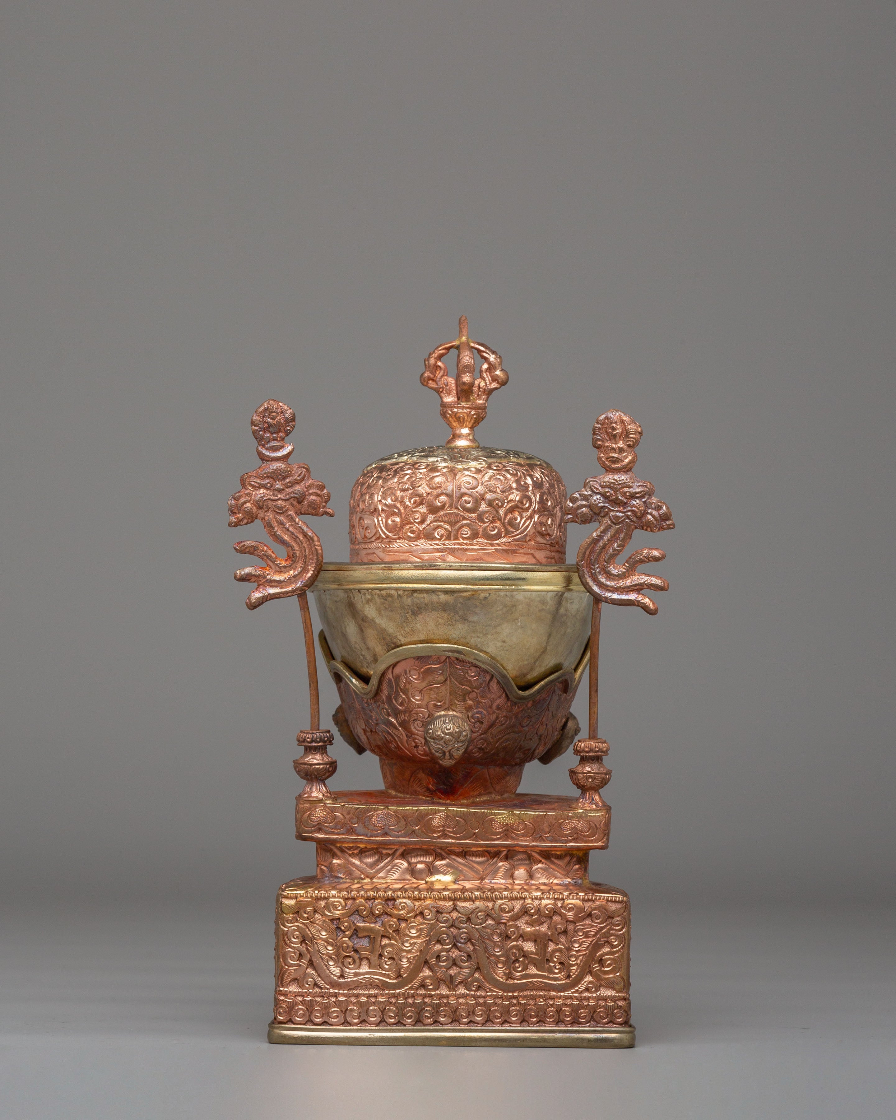 Handmade Kapala Set for Ritual | Tantric Offering Vessel