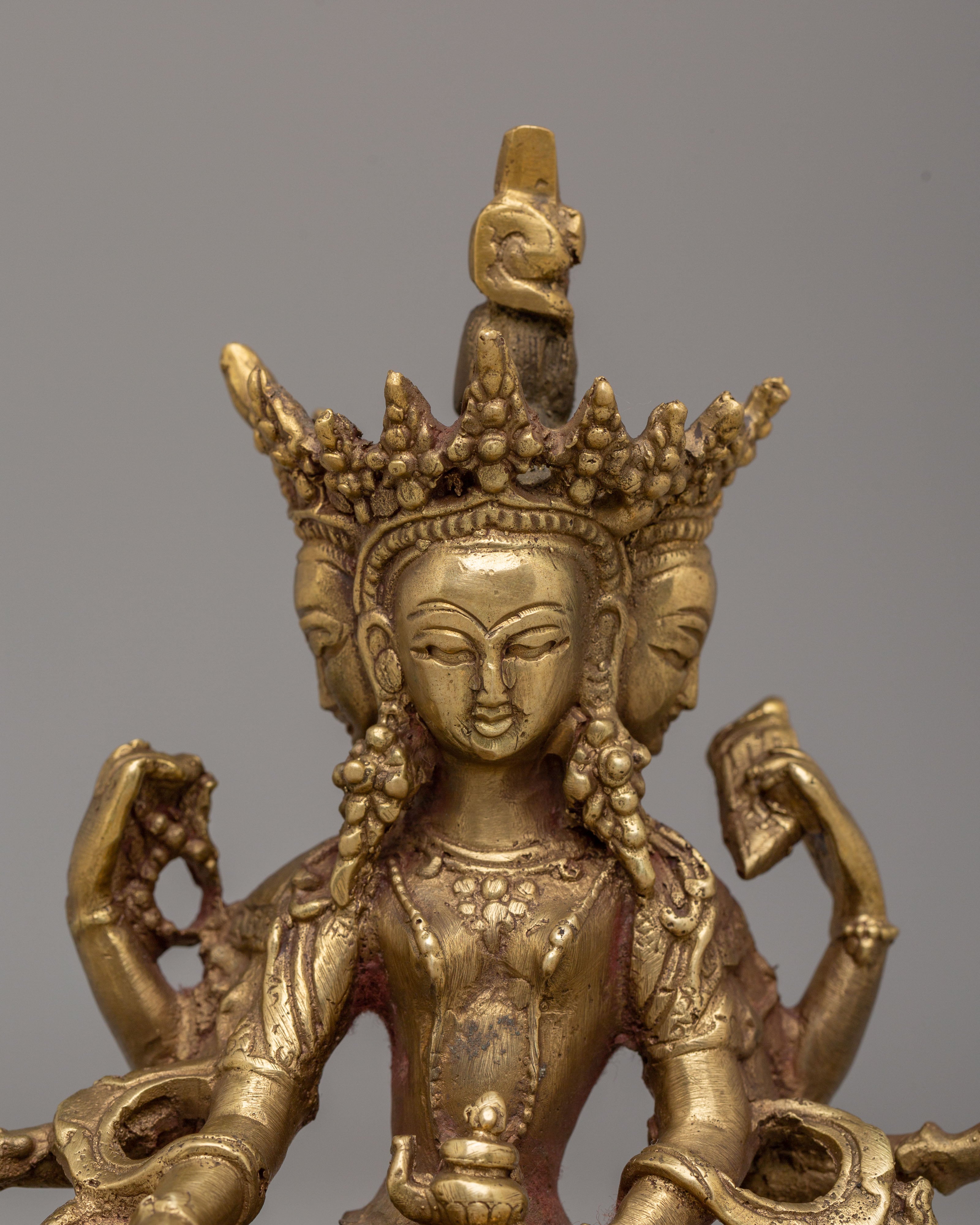 Tibetan Vasudhara Statue | The Wealth Deity