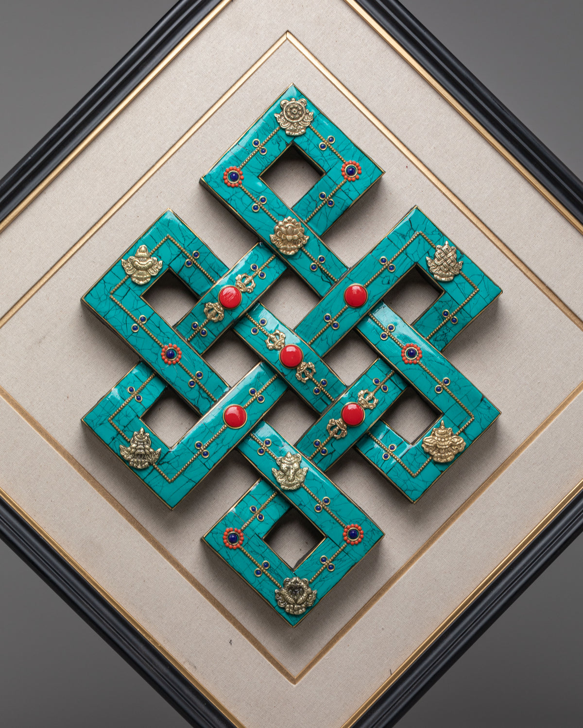 Handmade Endless Knot Wall Hanging | Spiritual Home Decor