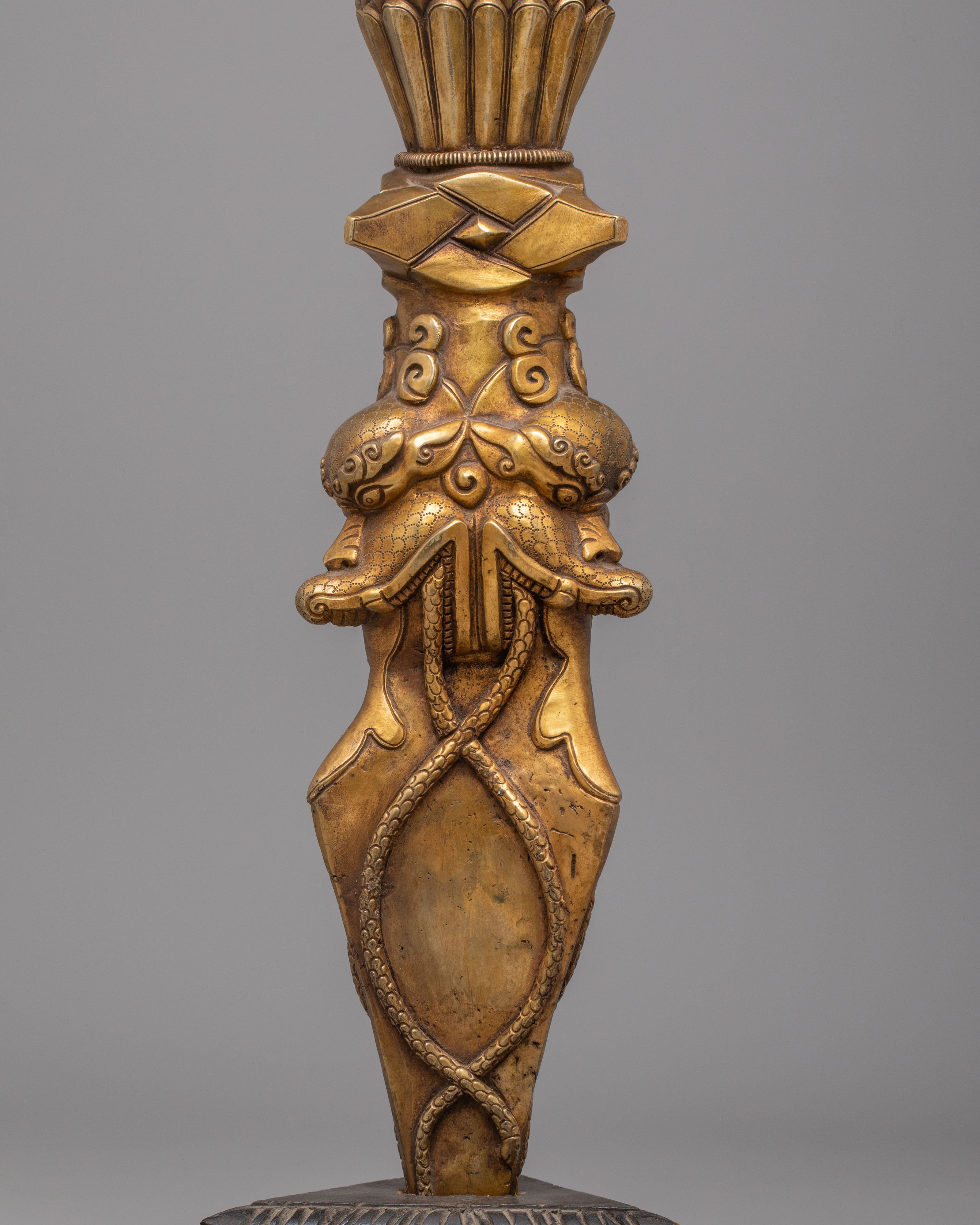 Handmade Hayagriva Phurba | Tantric Dagger for Spiritual Rituals