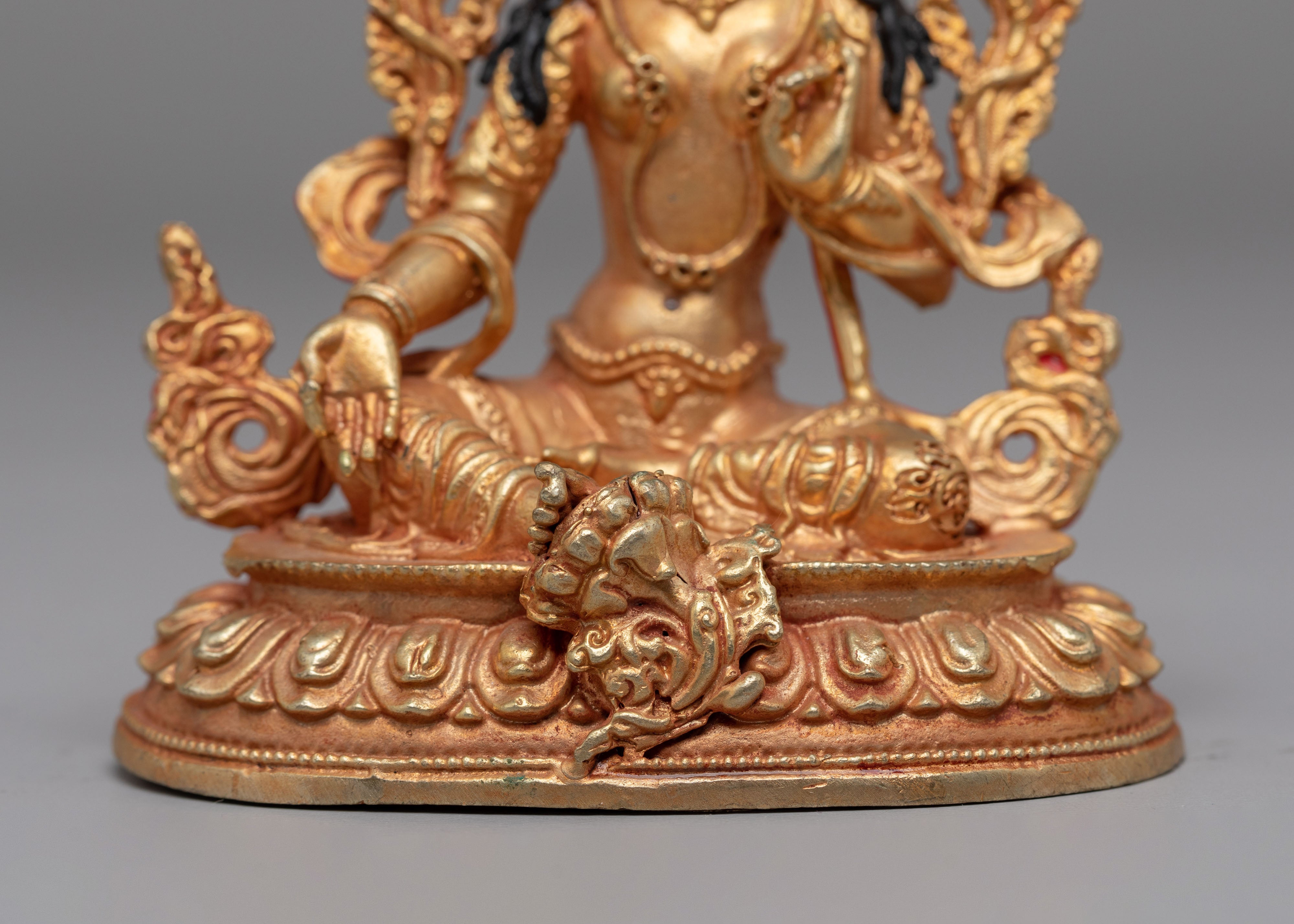 Himalayan Green Tara Statue for Shrine | Mother of all Buddhas