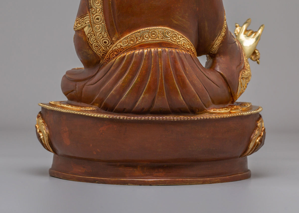 Spiritual Tibetan Guru Rinpoche Figurine | Symbol of Vajrayana Wisdom, Protection