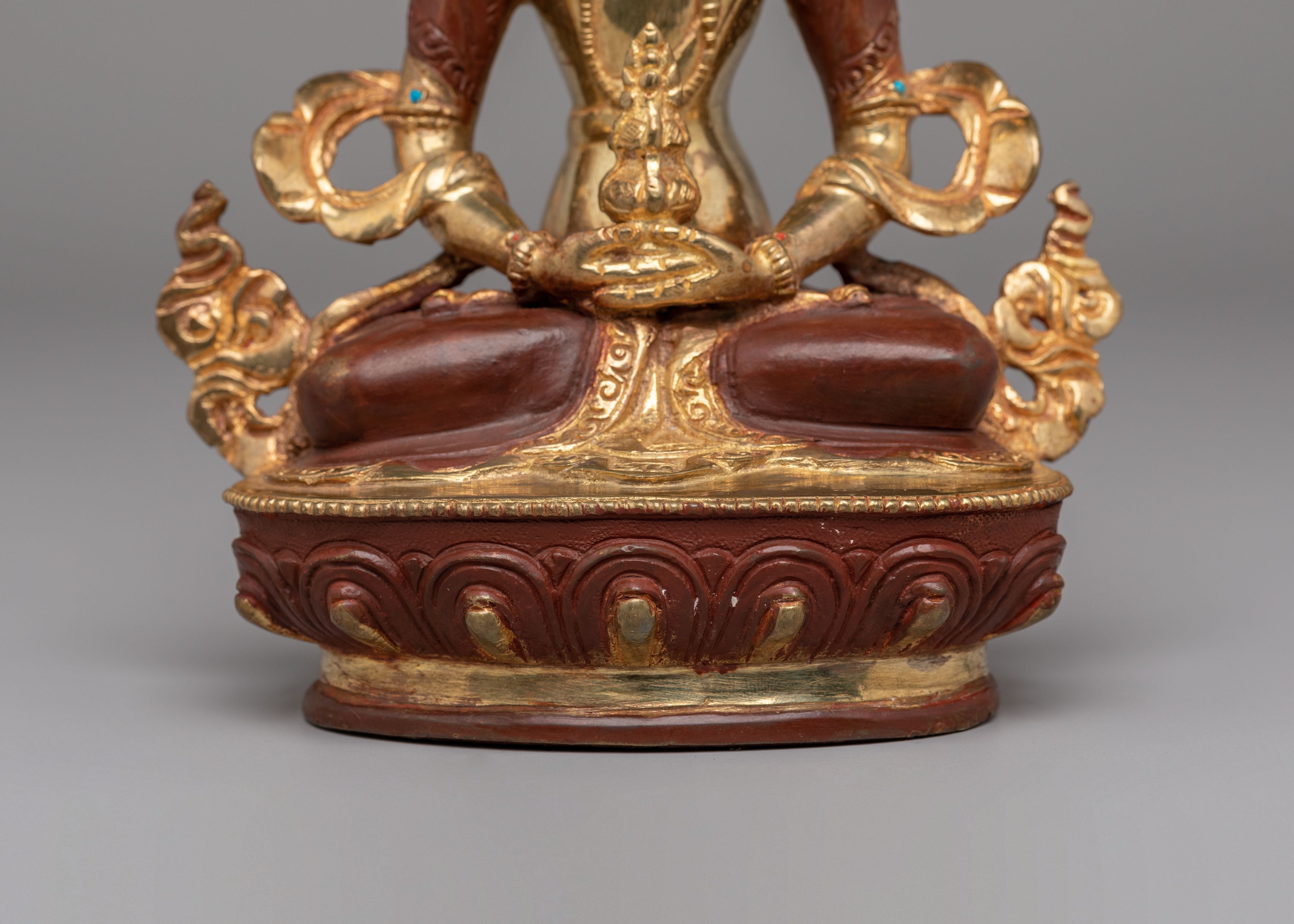 Handmade Amitayus Deity Statue | Buddhist Statue