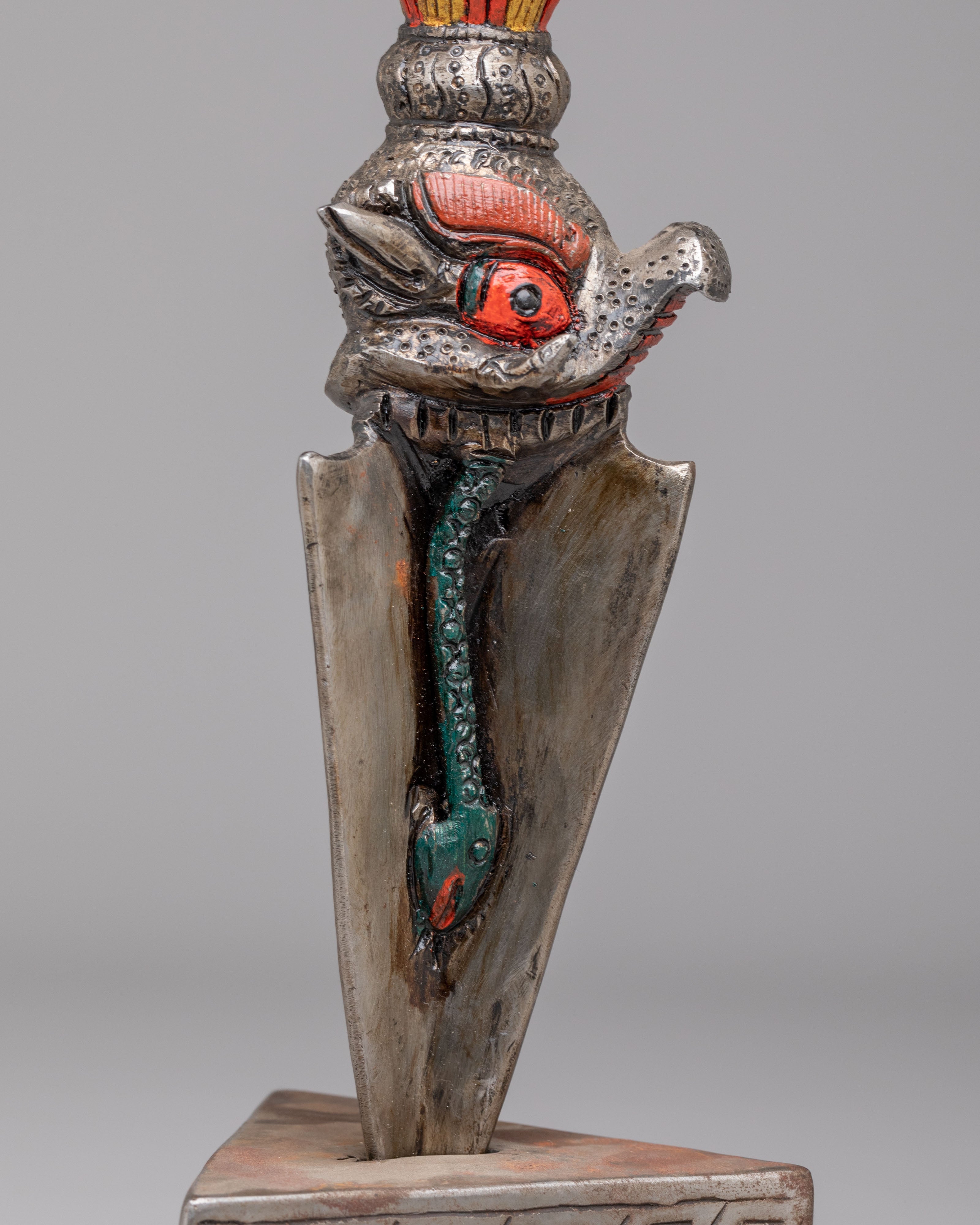 Sacred Tibetan Phurba | Ritual Dagger for Spiritual Practices