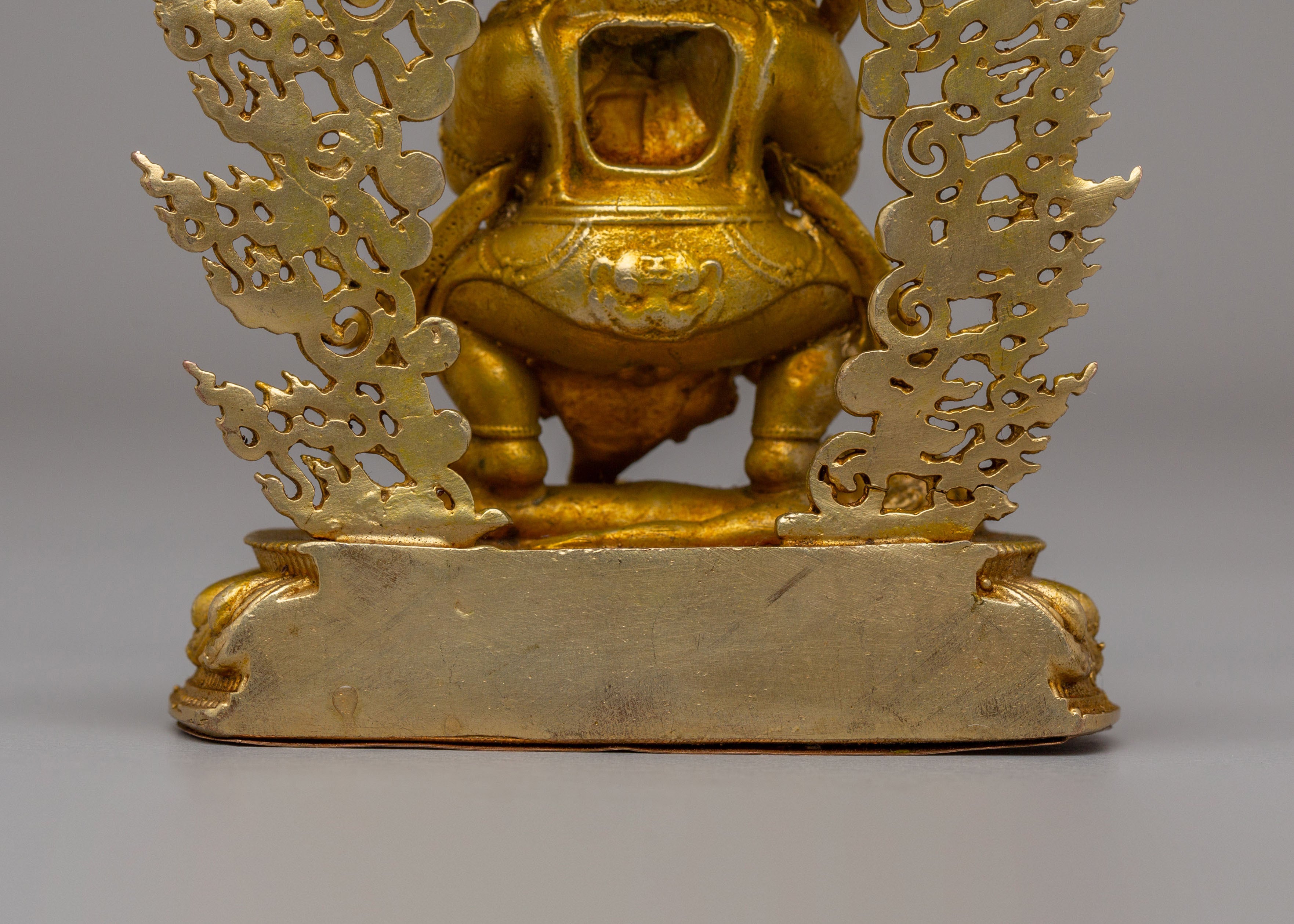 Dharma Protector Mahakala Sculpture | Wrathful Guardian Deity