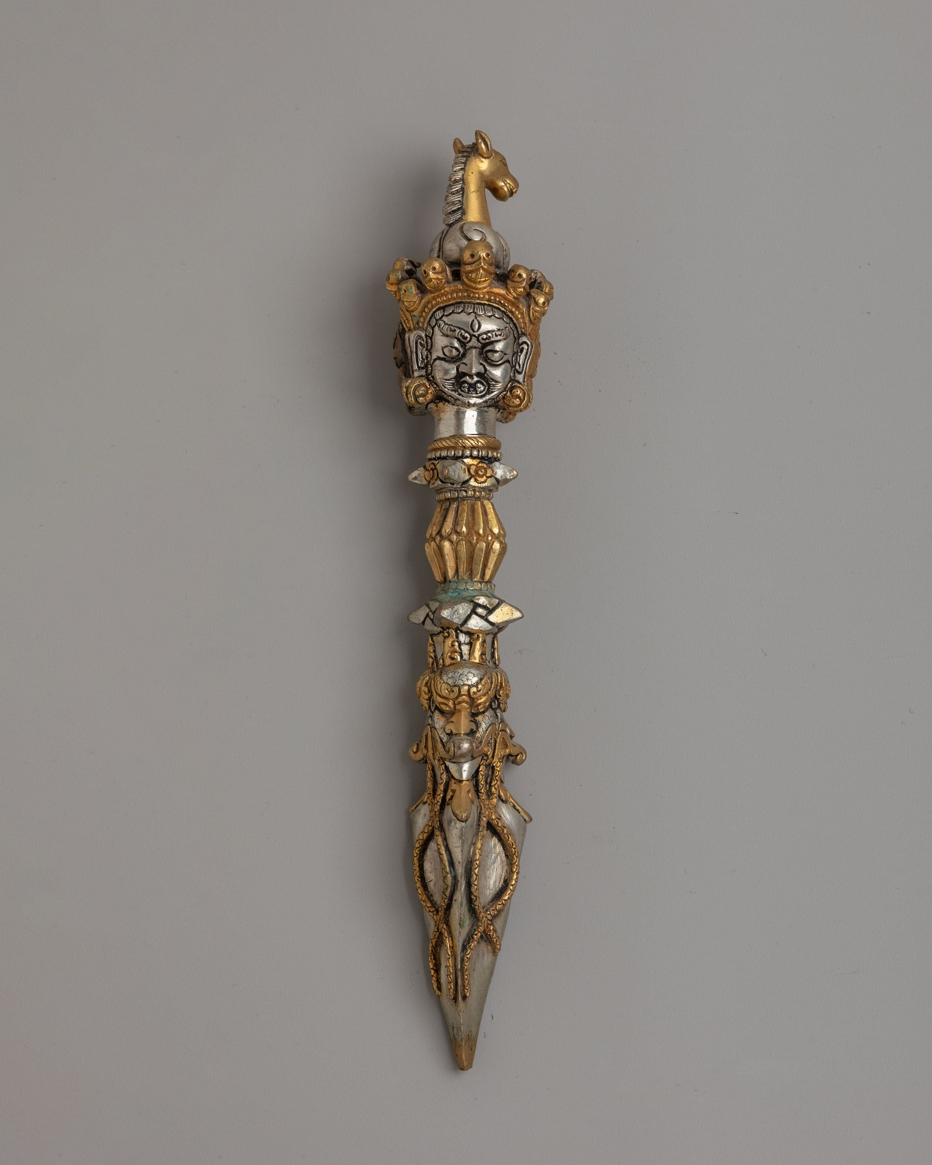 Hayagriva Ritual Phurba | Sacred Vajrayana Ritual Object