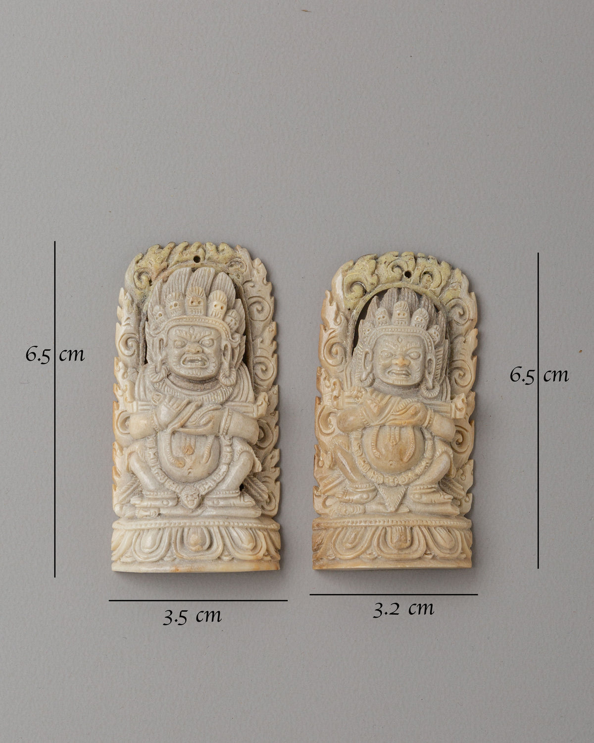 Sakya Mahakala Locket Set | Spiritual Protection Jewelry