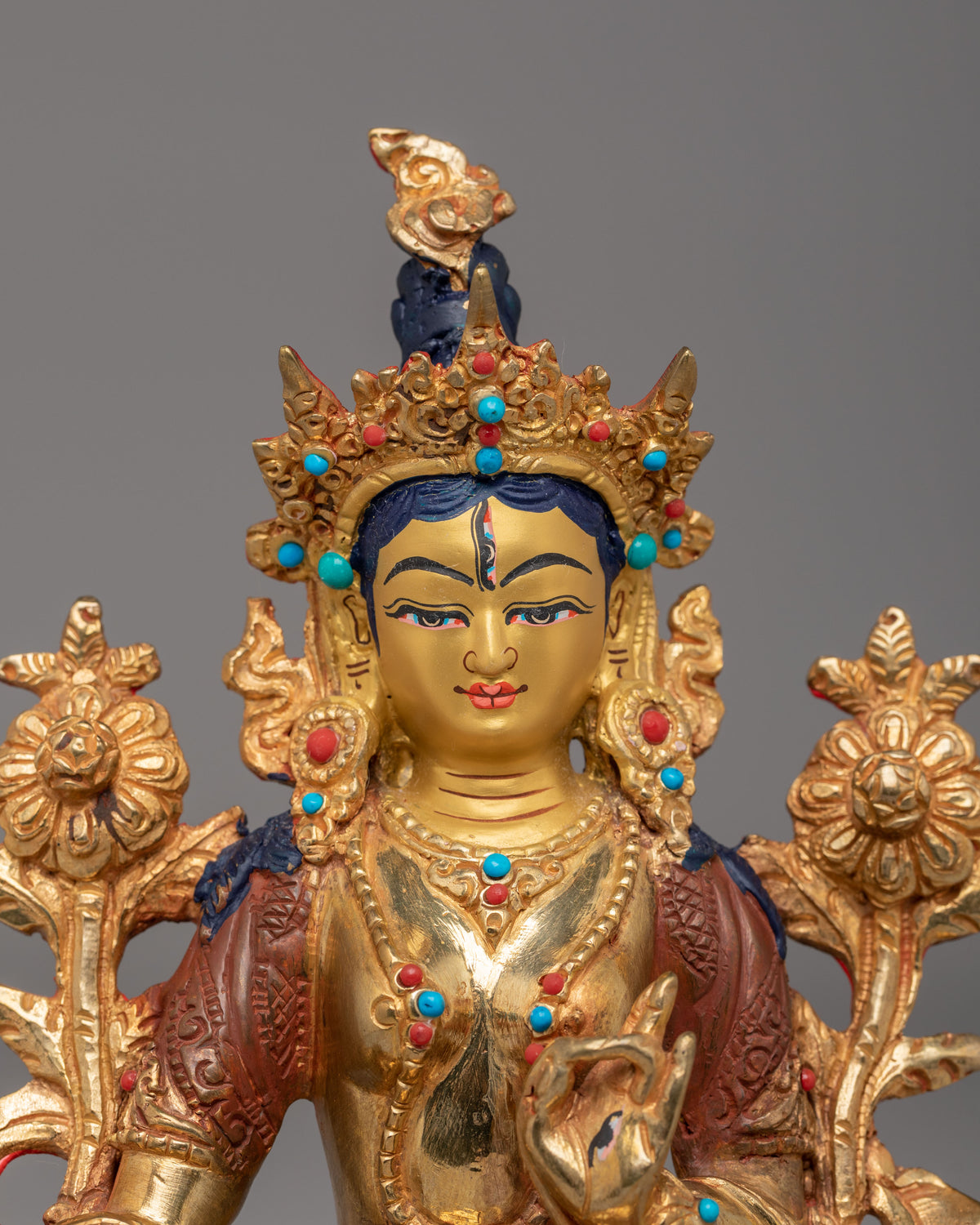 White Tara Statue for Altar | Goddess of Compassion