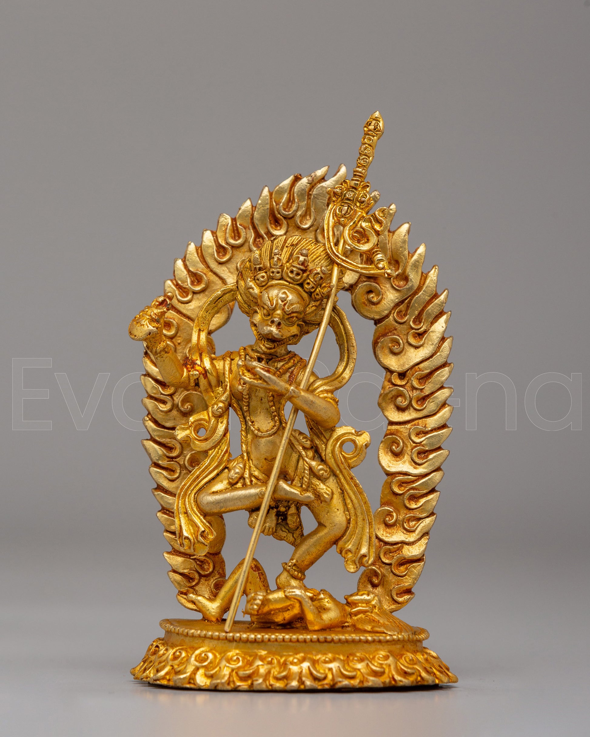 Spiritual Simhamukha Deity Statue