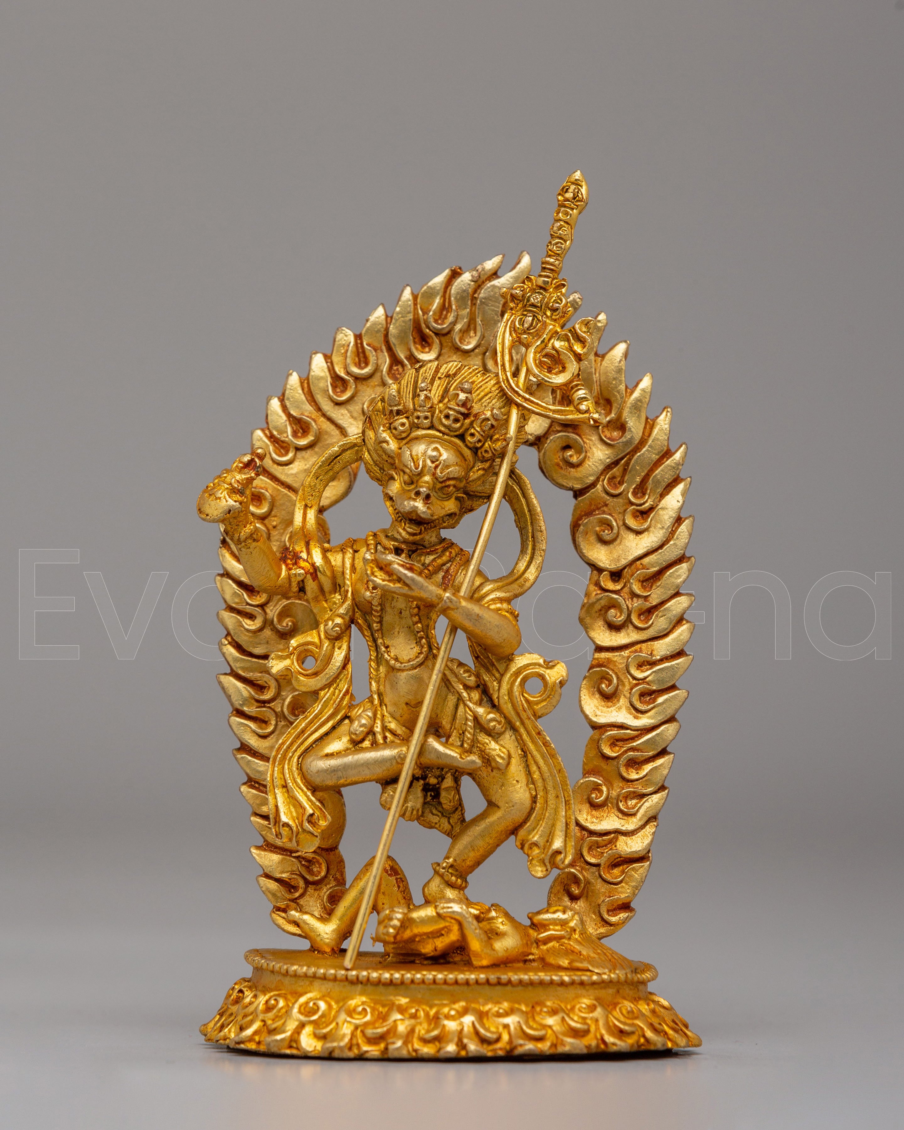 Spiritual Simhamukha Deity Statue