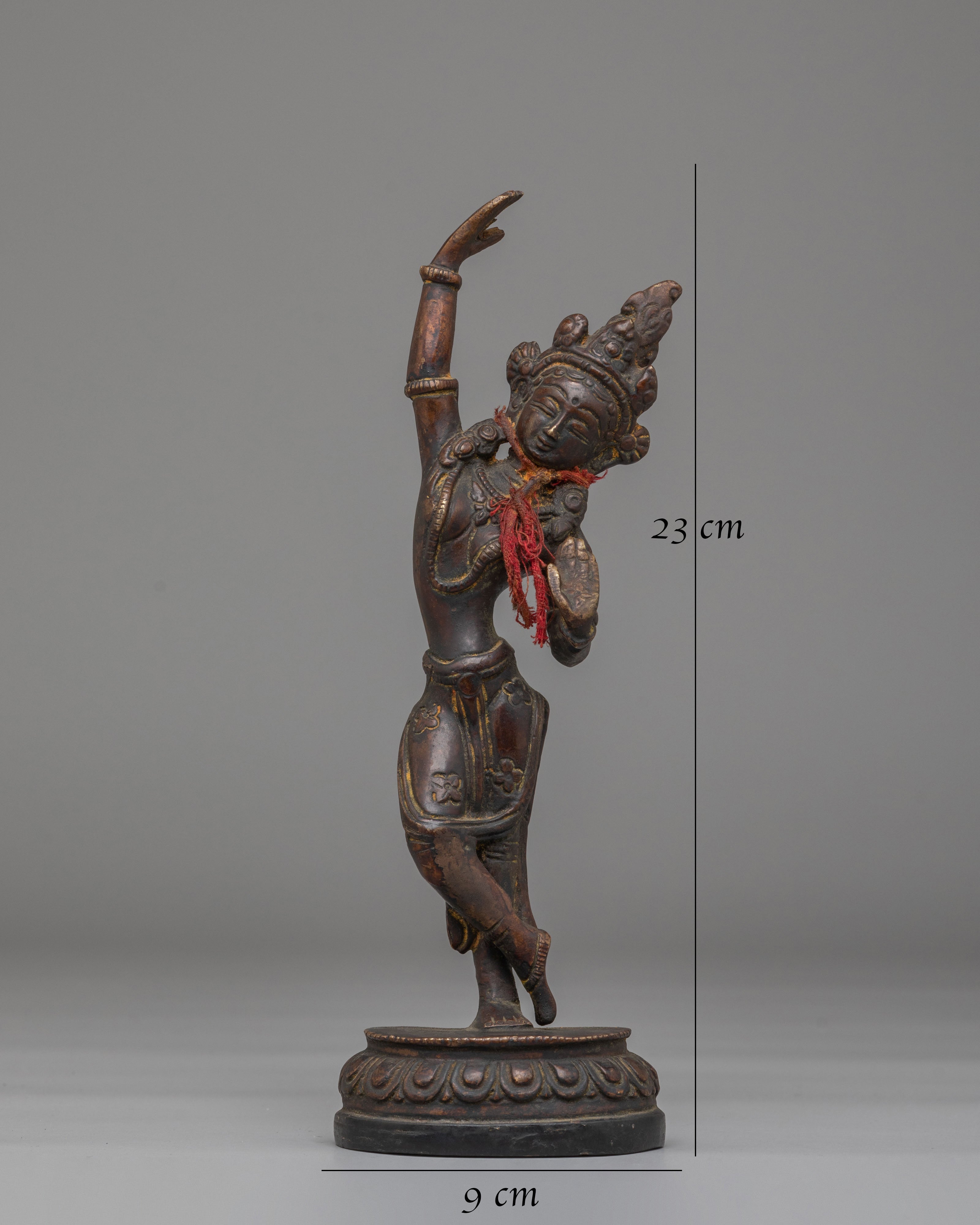 Handmade Maya Devi Statue | Brass Statue with Antique Finishing