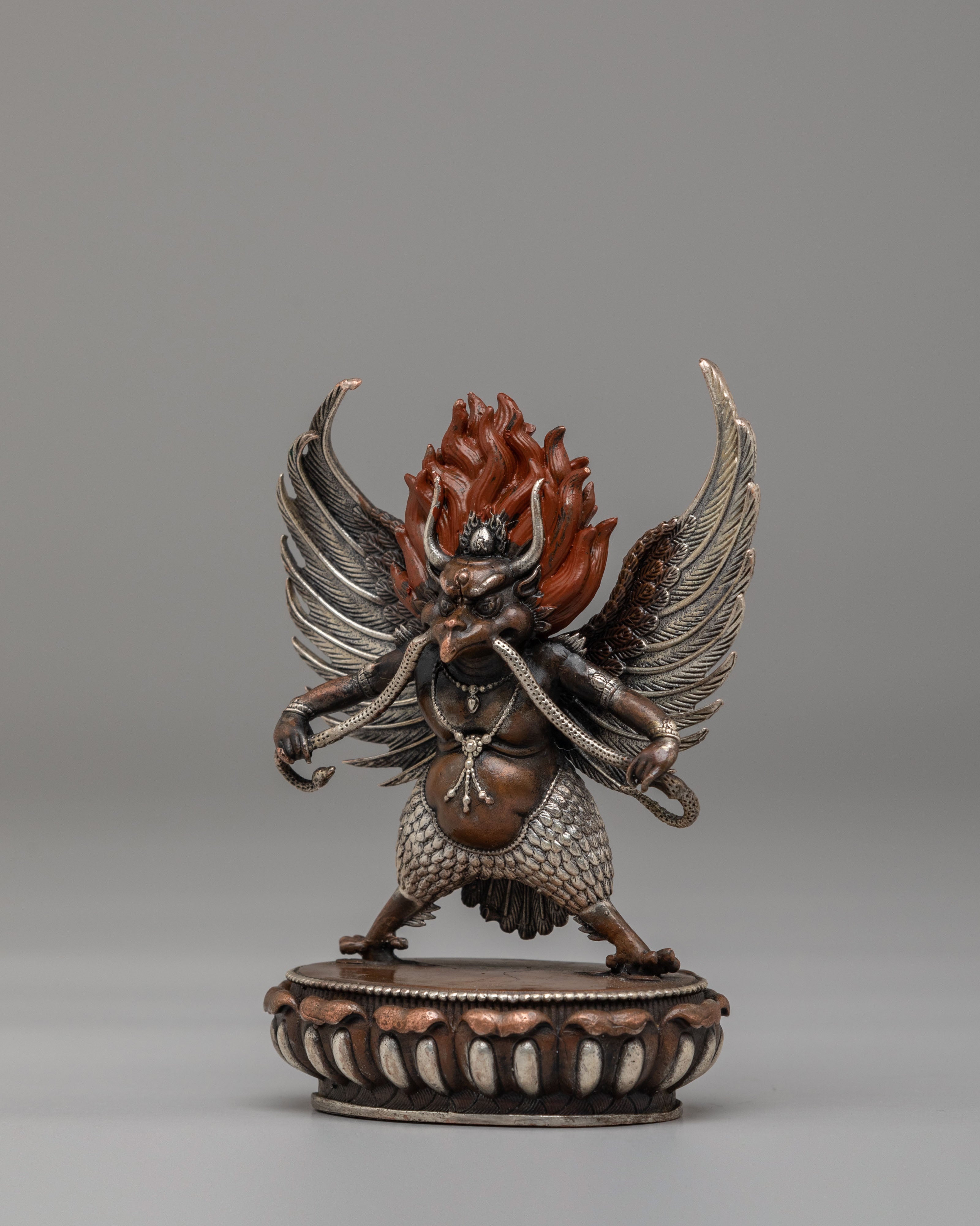 Sacred Garuda Statue | Tibetan Buddhist Protector Sculpture