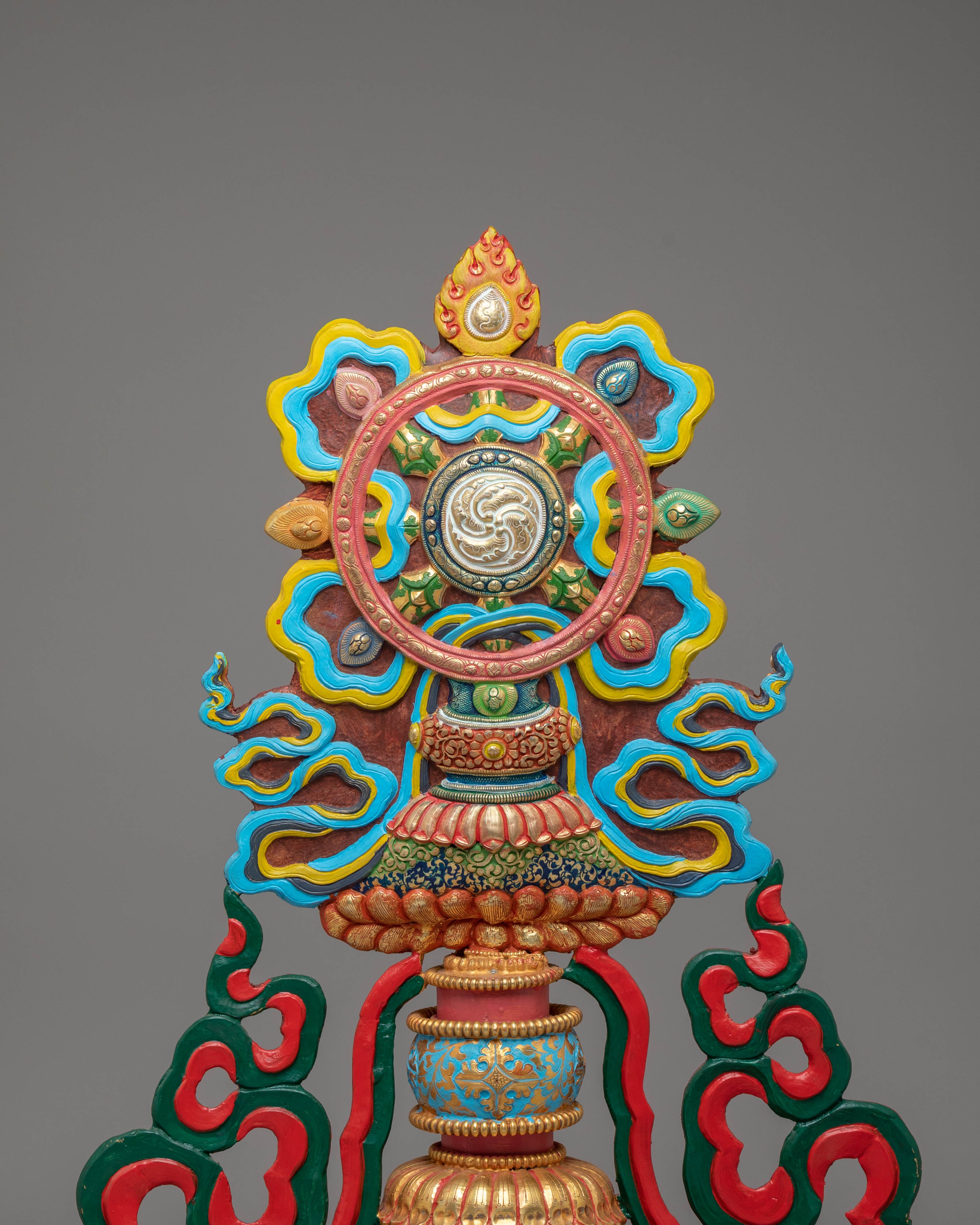 Chakravartina Seven Possessions | Copper Sculpture for Spiritual Power and Wisdom