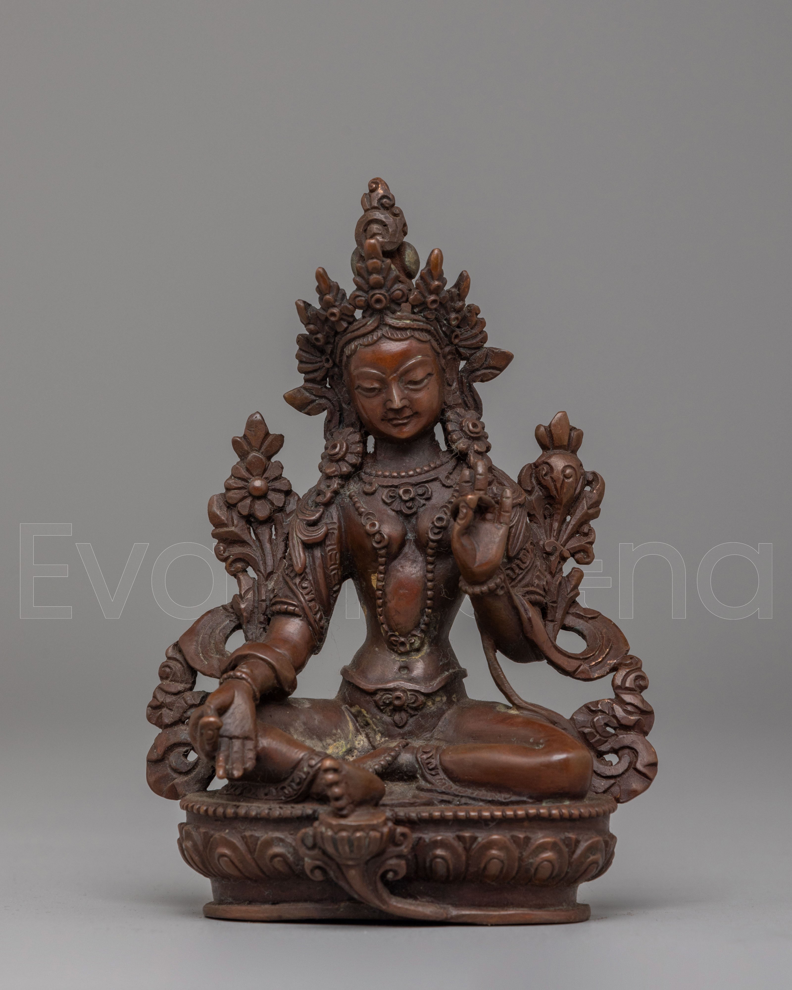 Sacred Green Tara Bodhisattva Statue