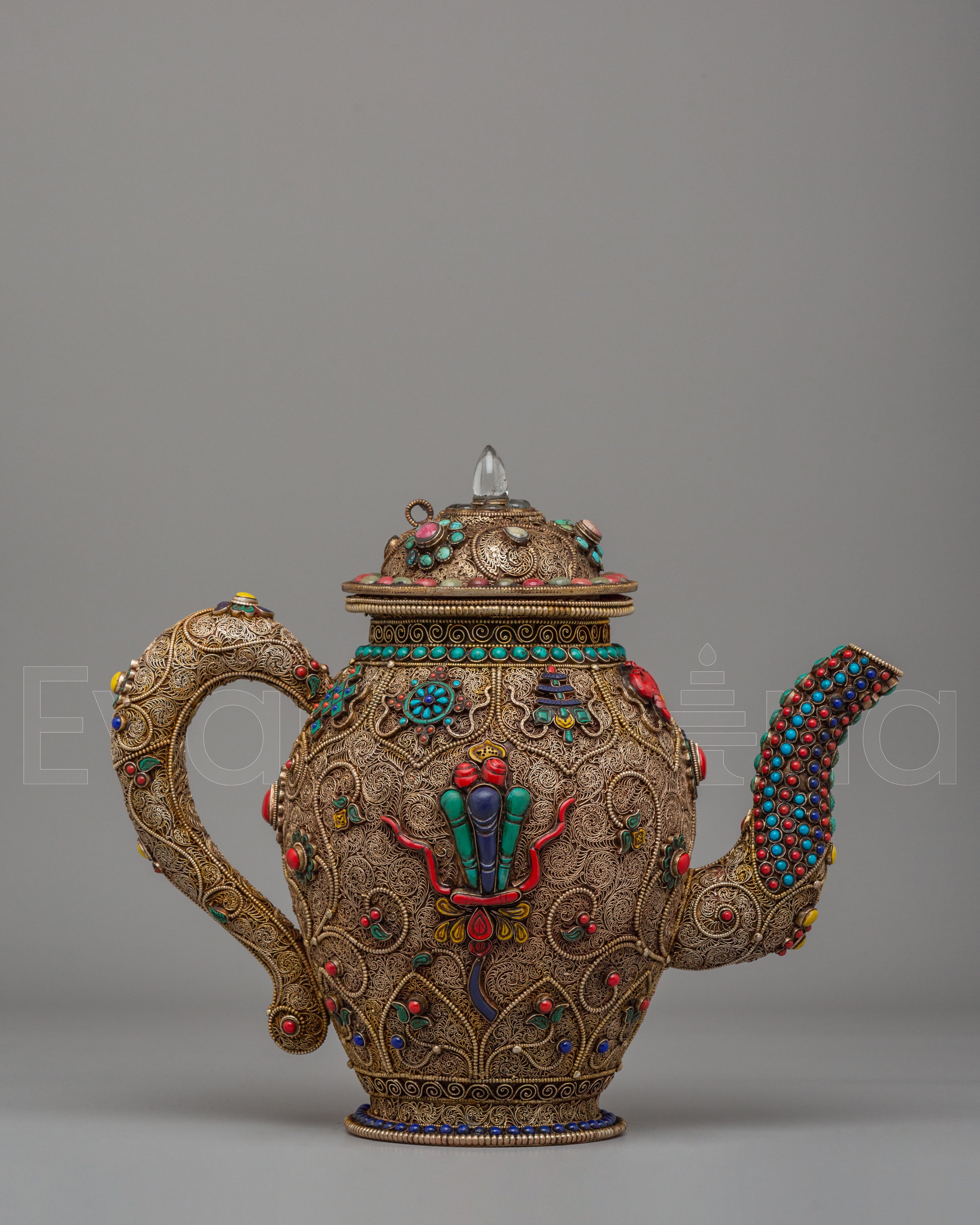Buddhist Ceremony Tea Pot