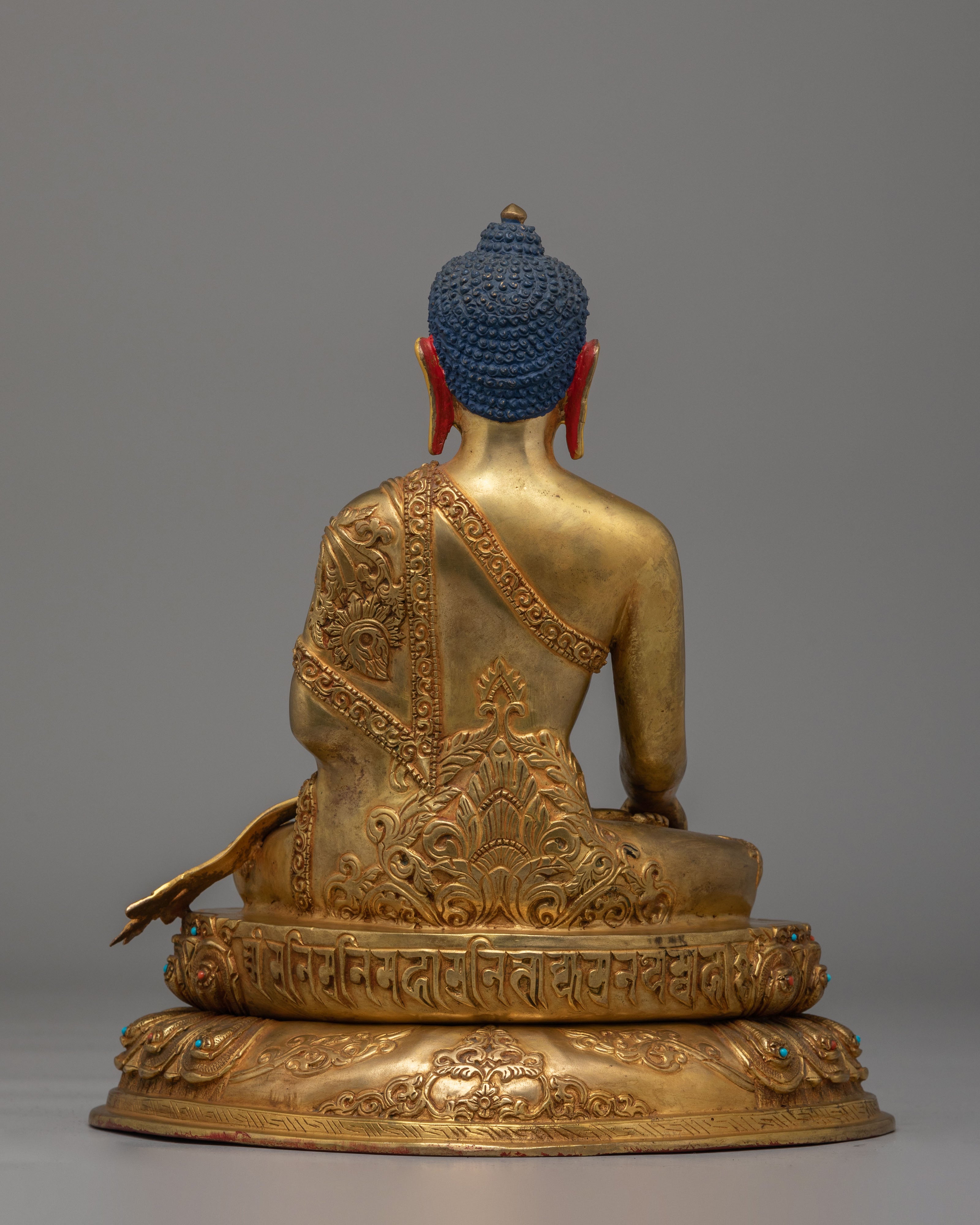 Sacred Ritual Shakyamuni Buddha Statue | Tibetan Enlightenment Figurine