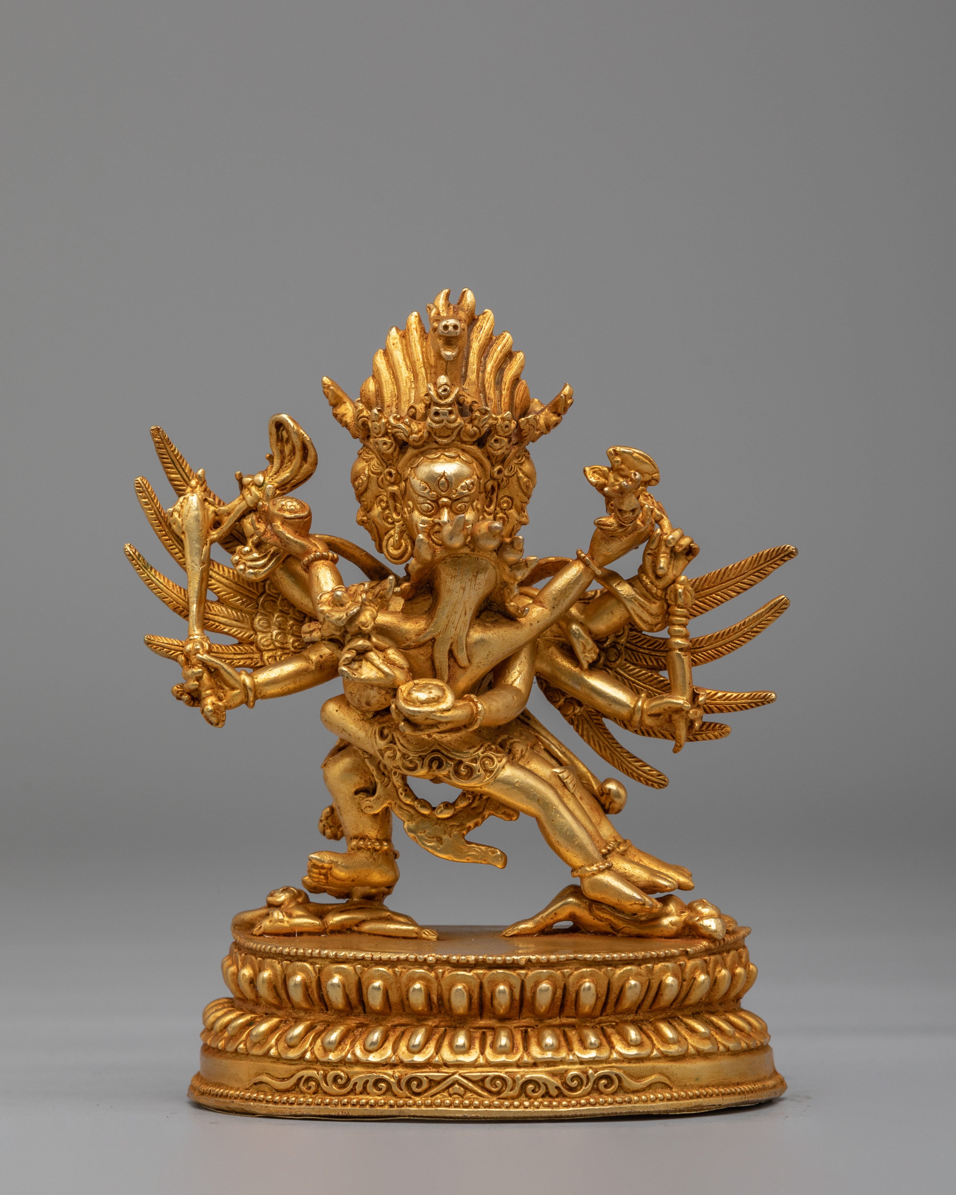 Traditional Hayagriva Deity Statue | Wrathful Protector
