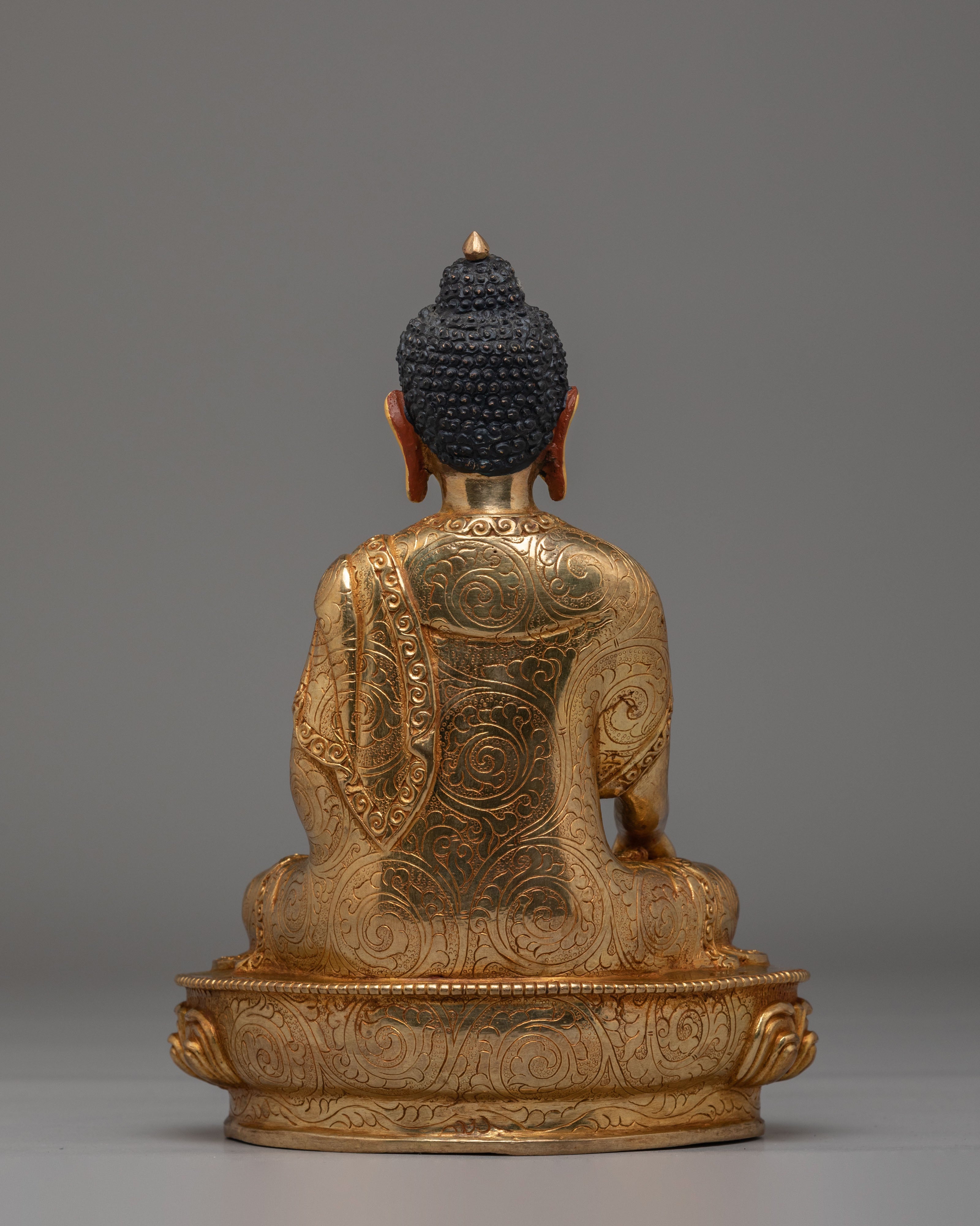 Bhumisparsha Shakyamuni Buddha Statue | Handcrafted Meditation Figurine