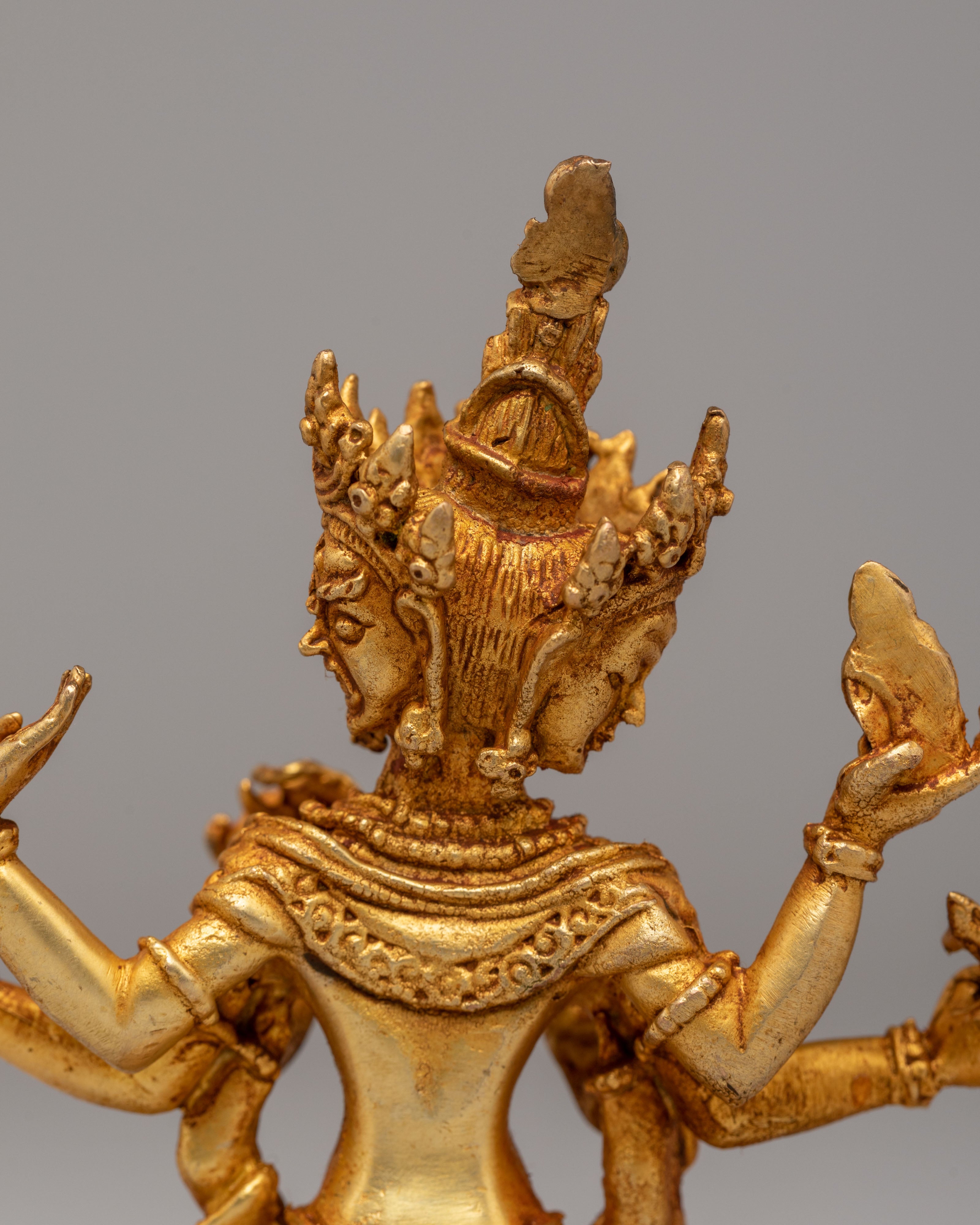 Buddhist Protective Goddess Namgyalma Statue | Buddhist Deity Figurine
