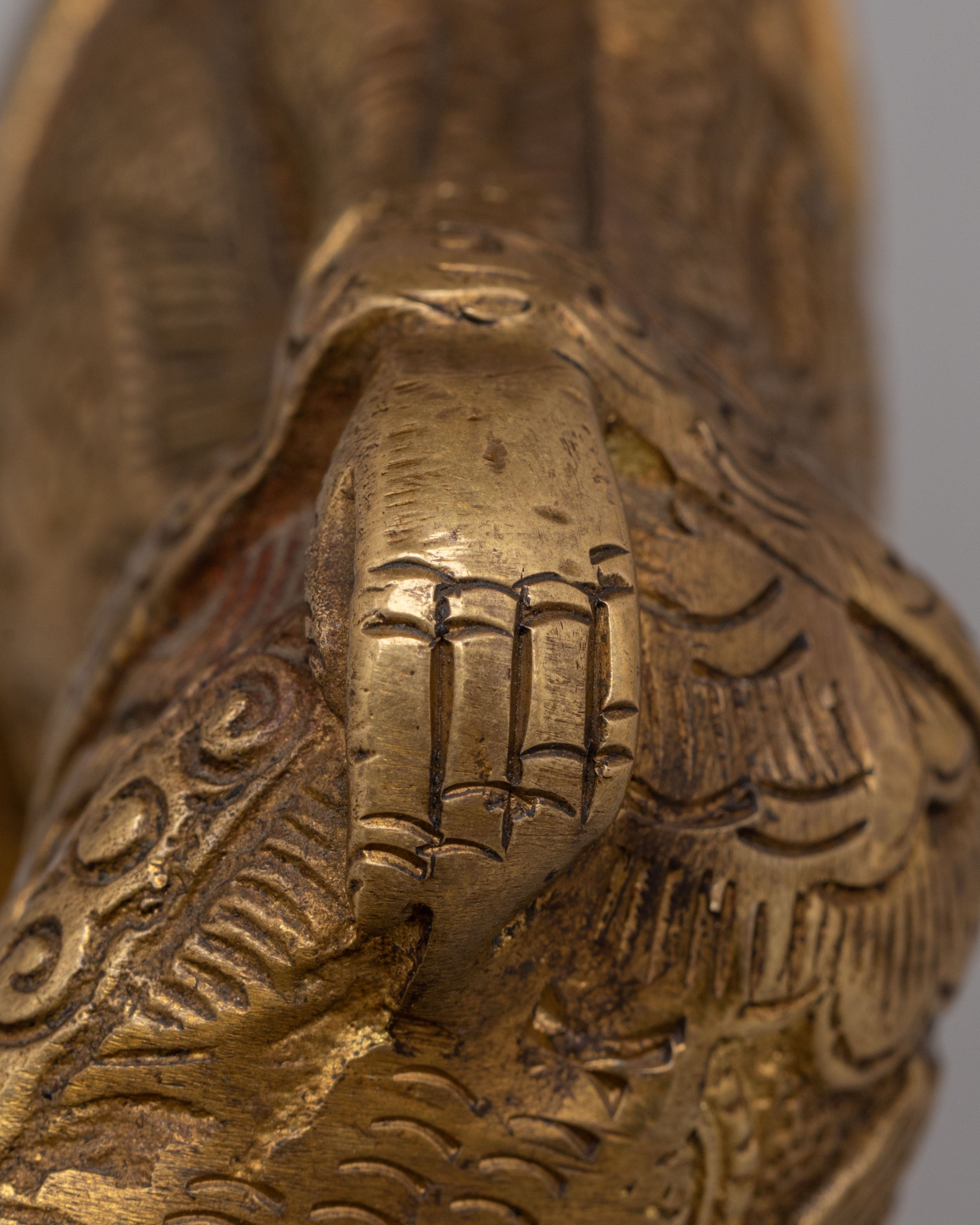 Tibetan Reclining Buddha Statue | Sleeping Buddha Figurine