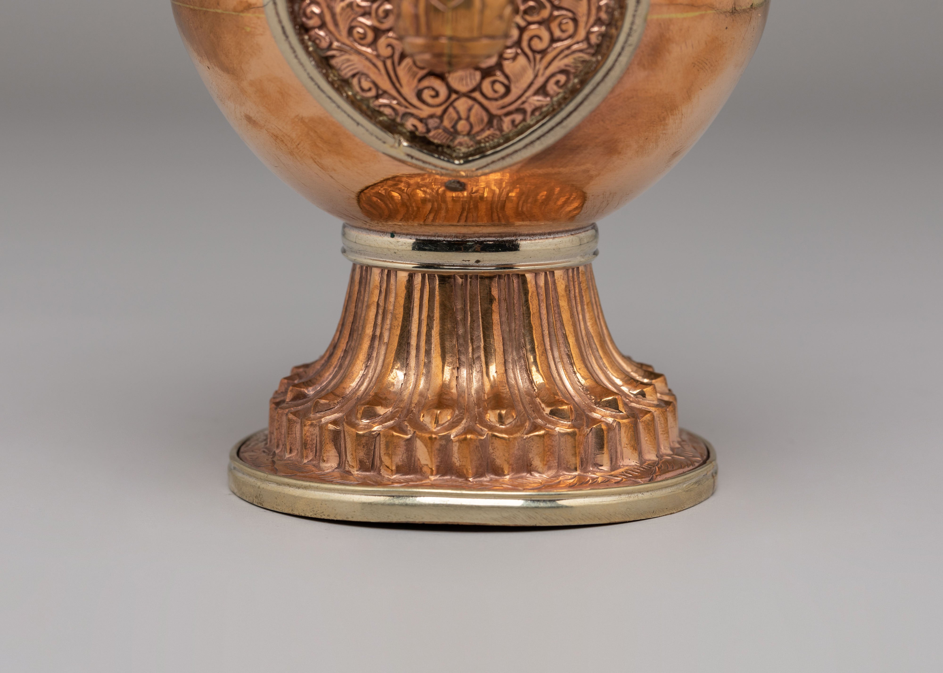 Buddhist Ritual Bhumba Set | Tibetan Copper Bhumba