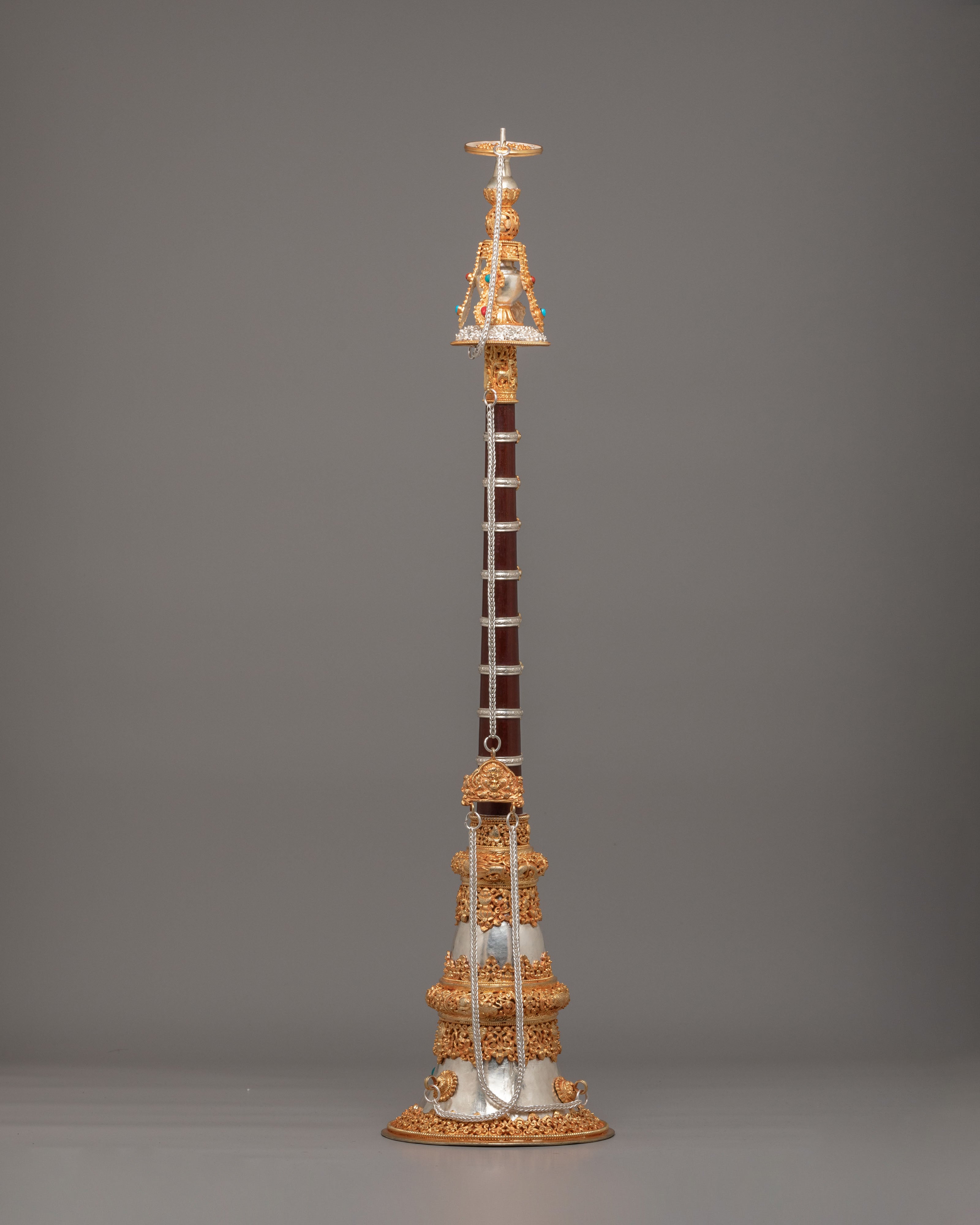 Buddhist Ritual Gyaling Set | Ritual Trumpet Set