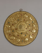 Kaal Chakra Mandala Wall Hanging