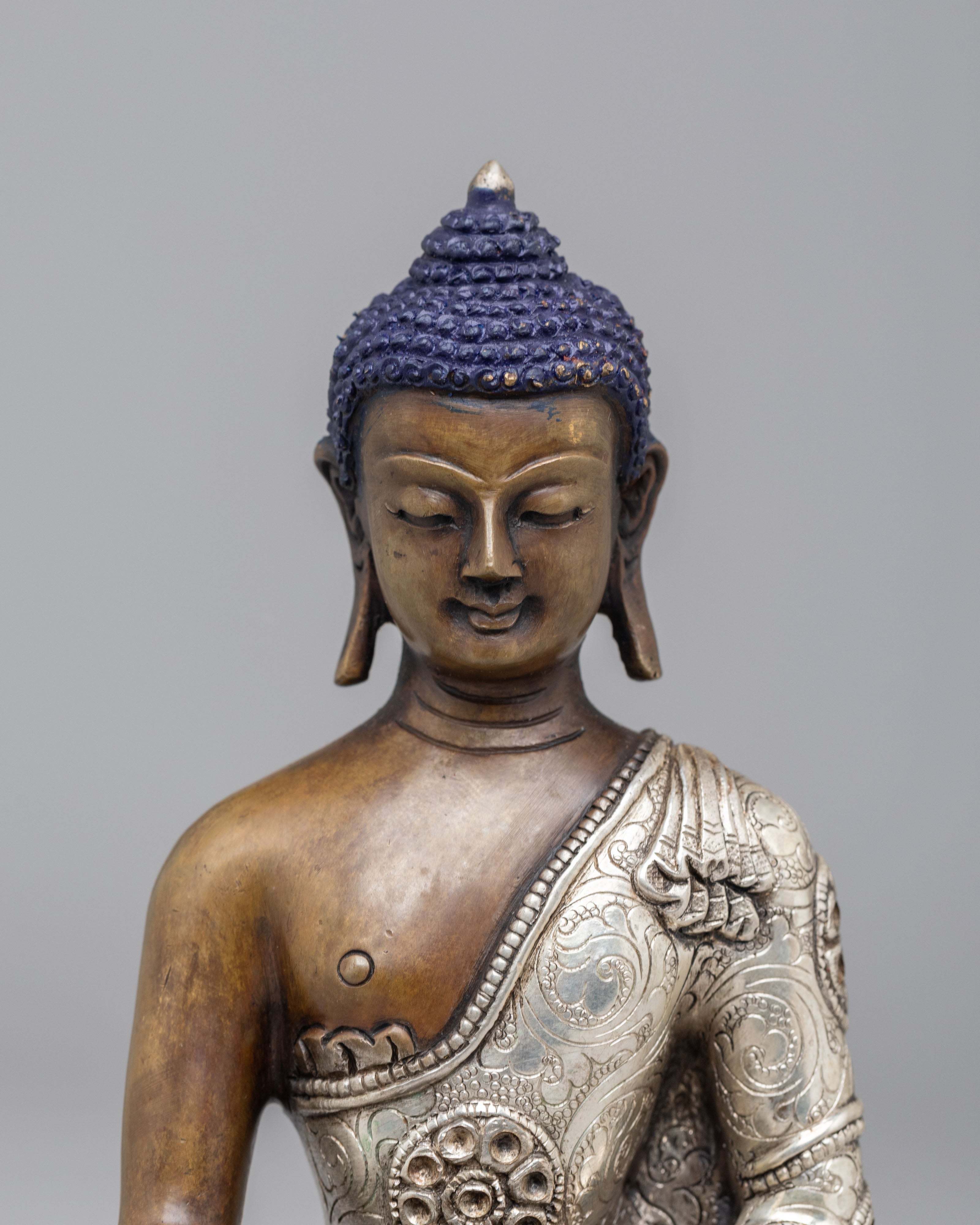 Historic Shakyamuni Buddha Deity Statue | Artwork for Home and Altar Decor