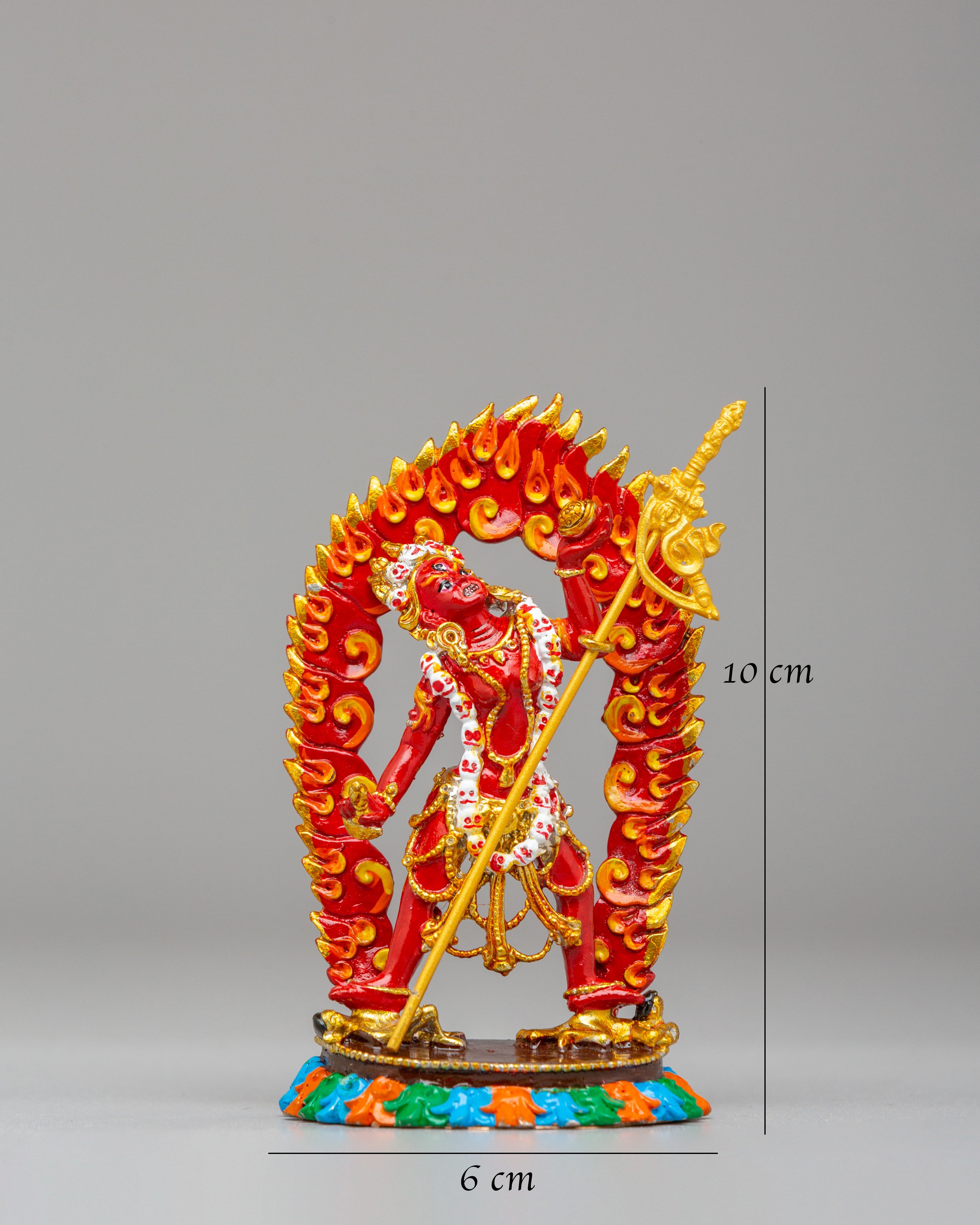 Vajrayogini Buddhist Protector Goddess Statue | Tibetan Tantric Deity Sculpture