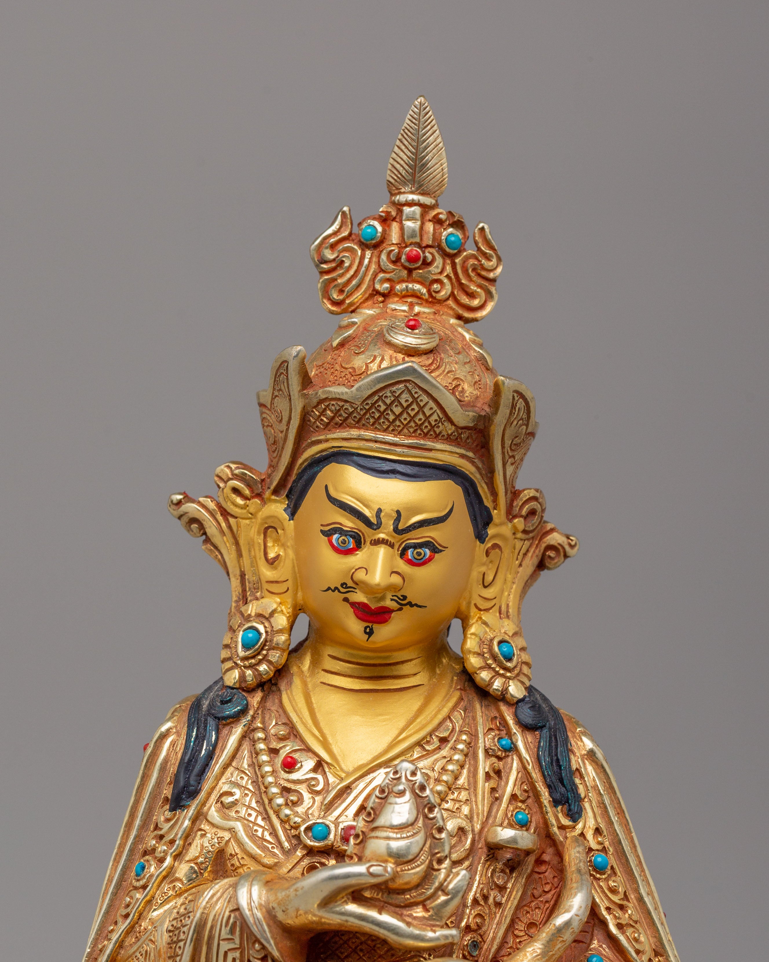 Tibetan Guru Norla Deity Statue | Perfect Spiritual Home Decor