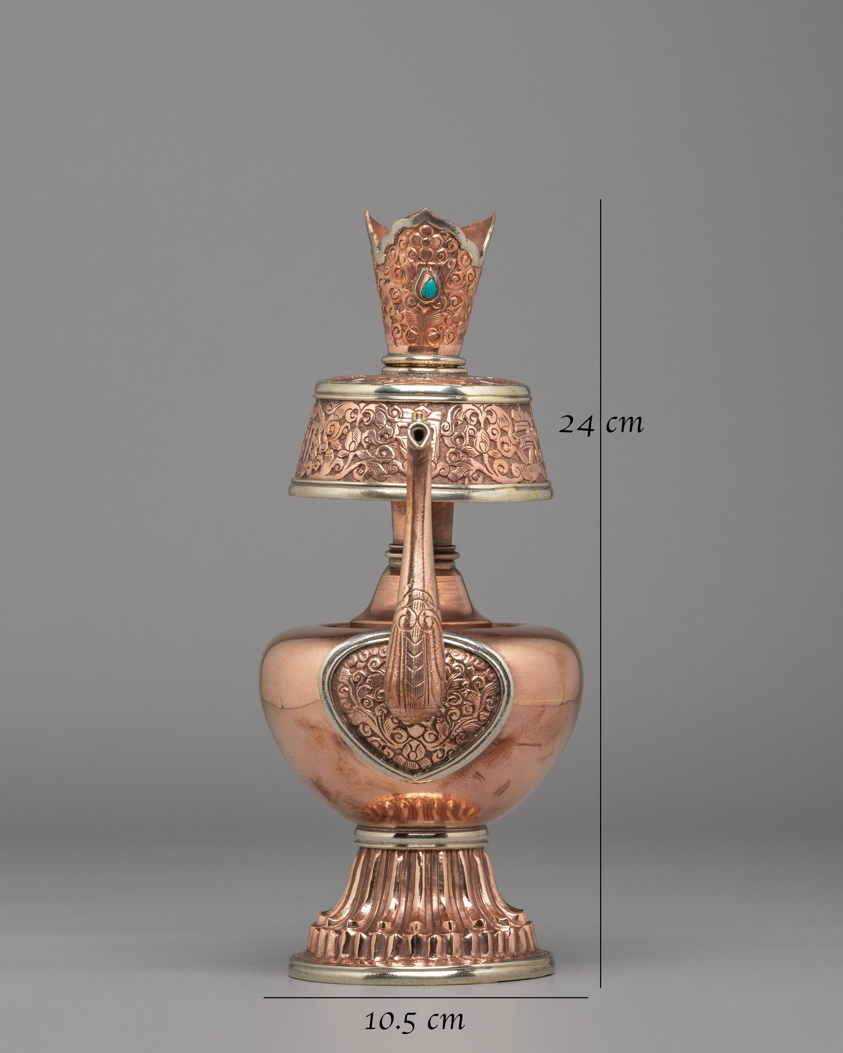 Buddhist Ritual Bhumba Set | Tibetan Copper Bhumba