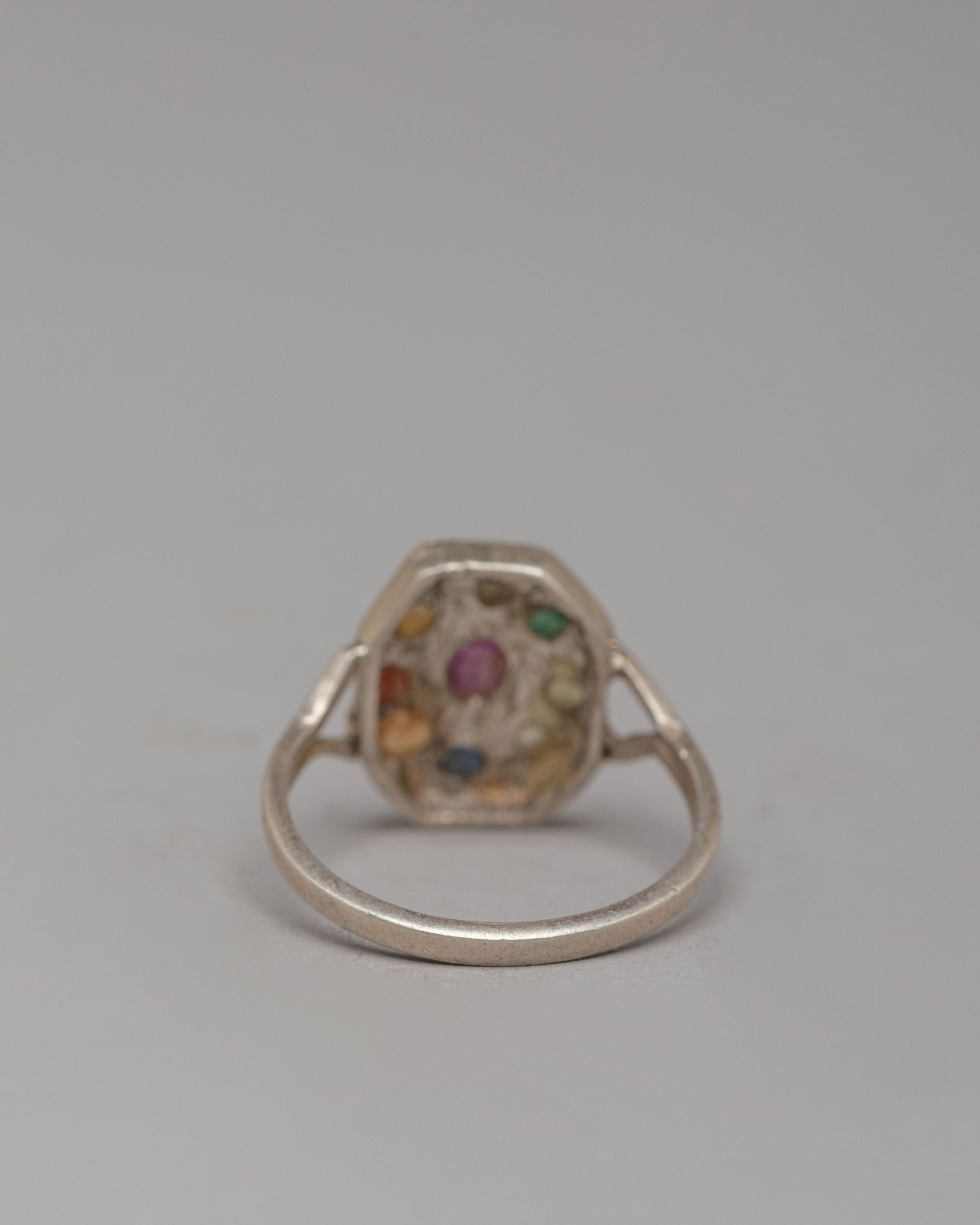 Himalayan Silver Ring Set | Boho Ring for Women & Men