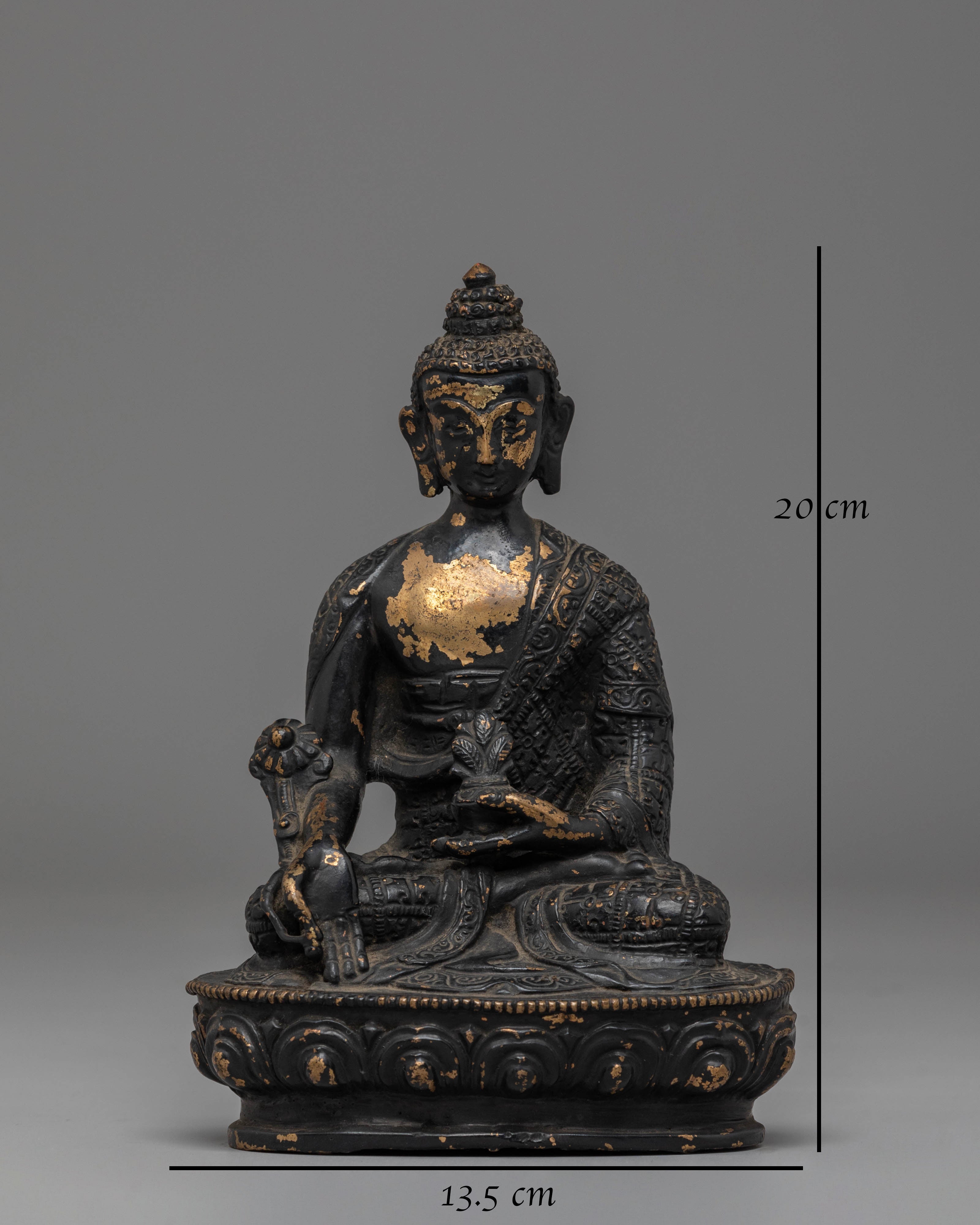 Himalayan Healing Buddha Sculpture | Tibetan Buddha Art