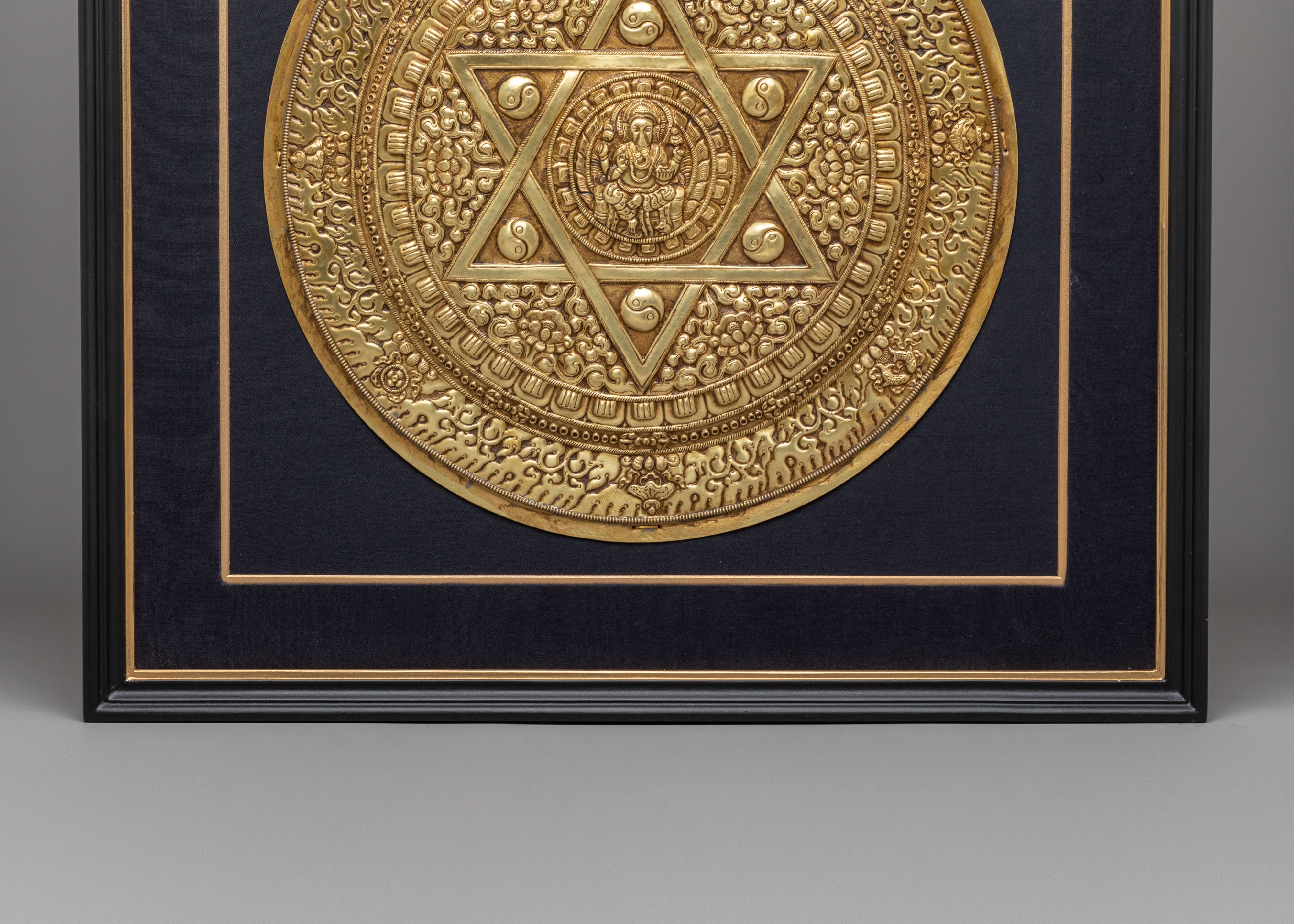 Traditional Altar Ganesh Wall Hanging | Spiritual Home Decor