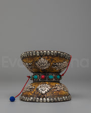 Traditional Ritual Damaru | Handcrafted Damaru for Prayer and Ceremonies