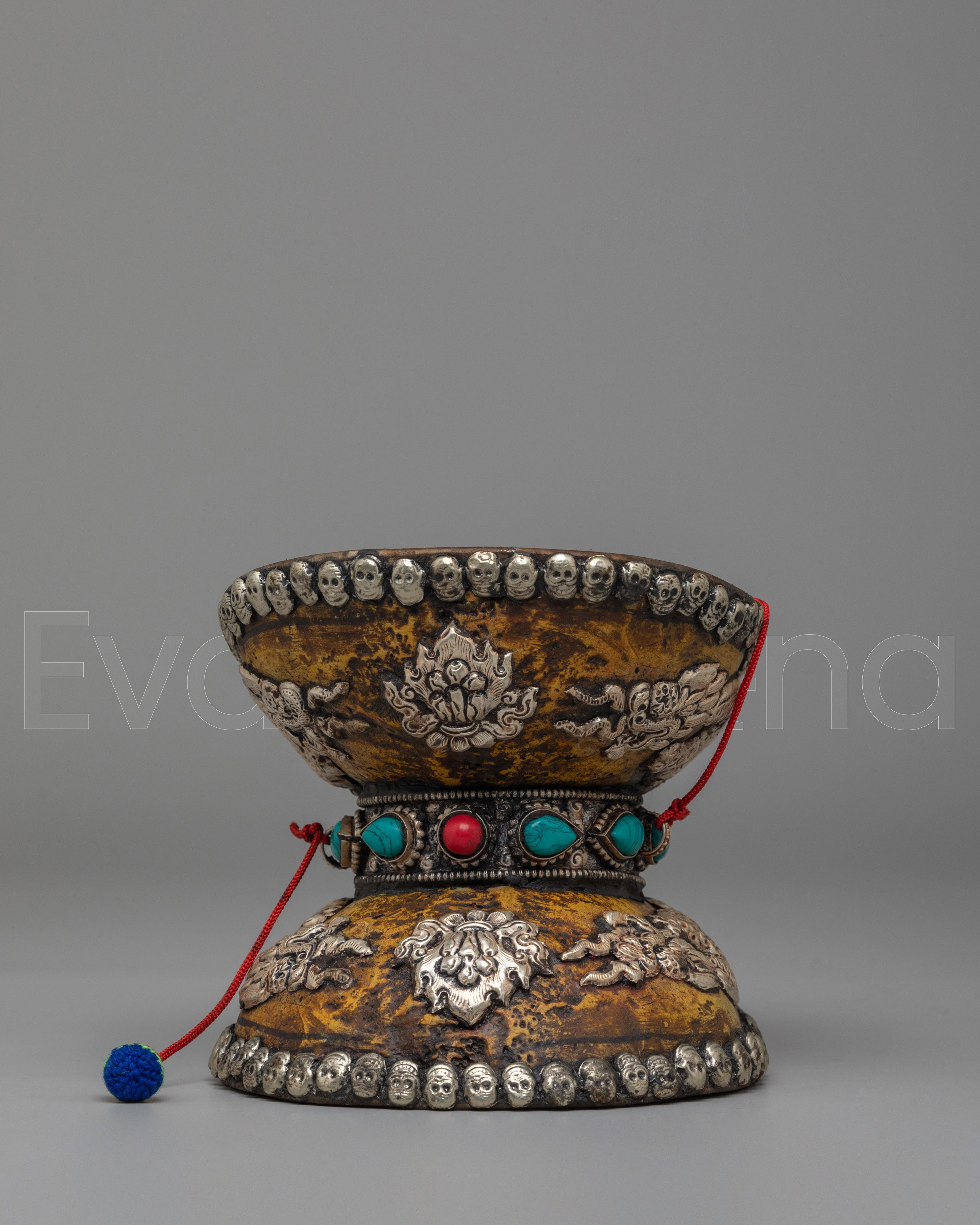 Traditional Ritual Damaru | Handcrafted Damaru for Prayer and Ceremonies