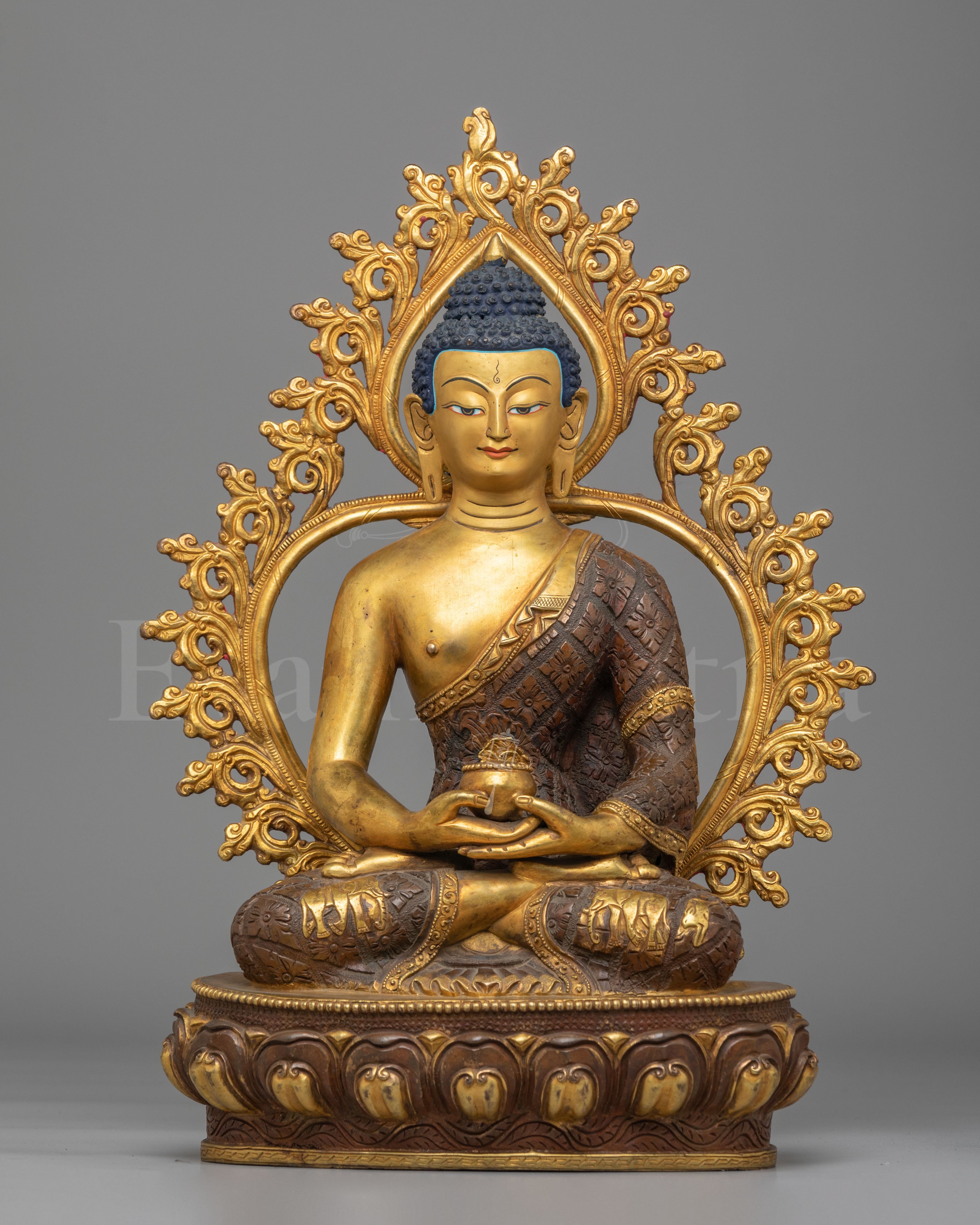 Handcrafted Amitabha Buddha Sculpture