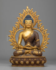 Handcrafted Amitabha Buddha Sculpture