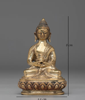 Handcrafted Buddhist Amitabha Buddha Statue | Symbol of Infinite Light