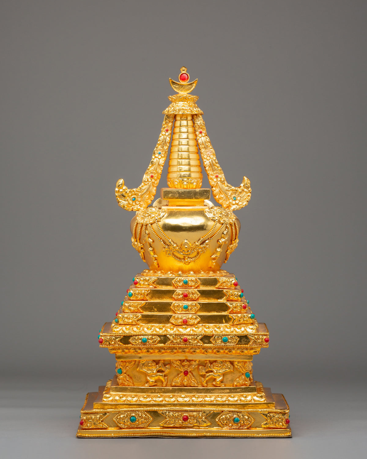 Buddhist Relic Enlightenment Stupa | Sacred Symbol of Awakening