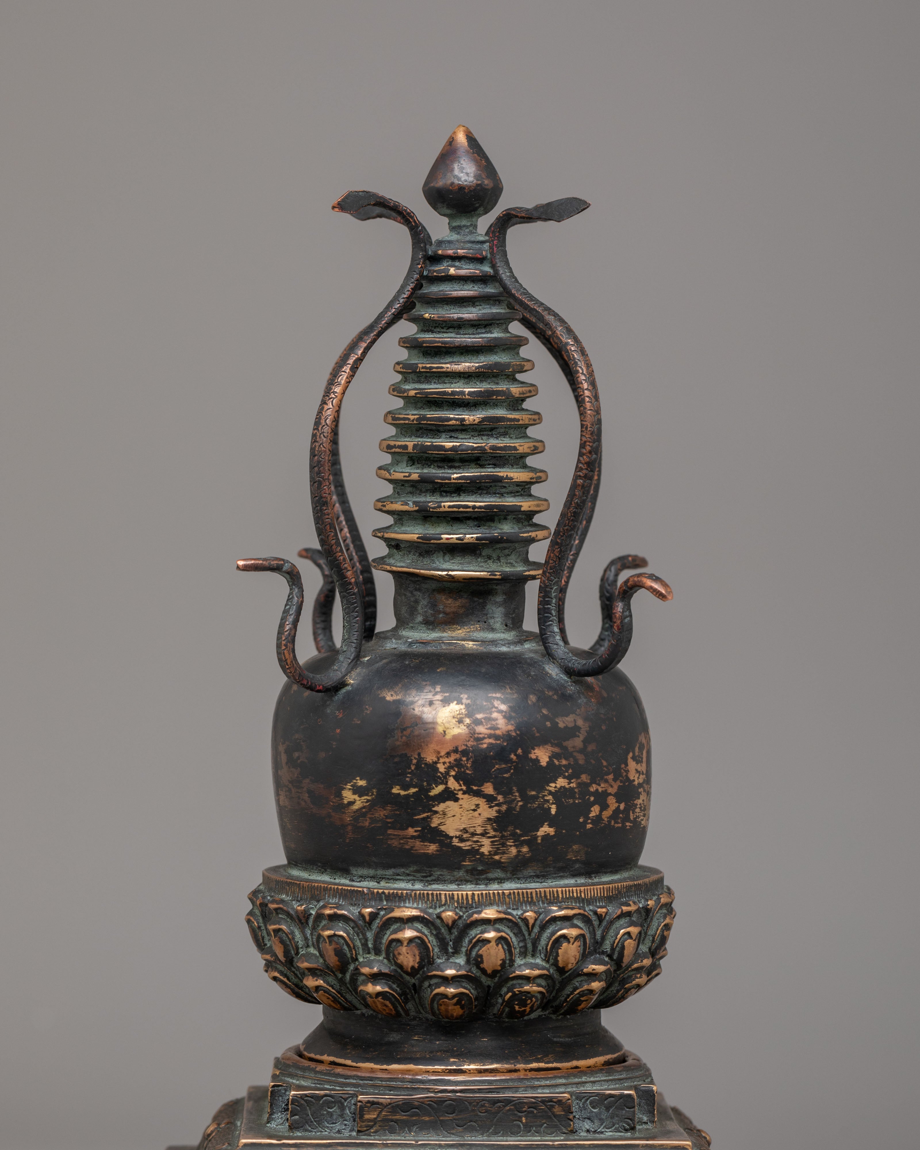 Dharmadhatu Buddhist Stupa Set | Sacred Offering Stupas